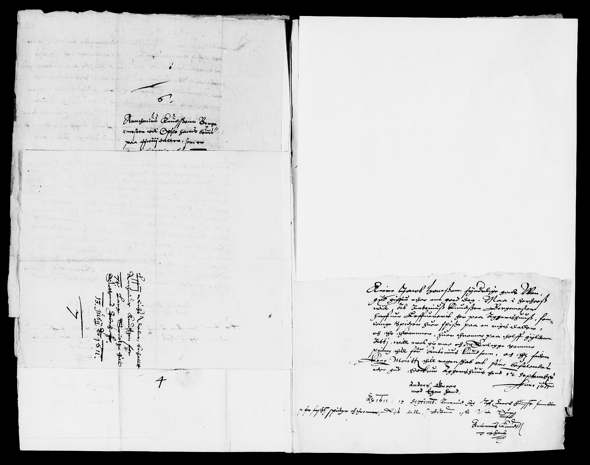 Rentekammeret inntil 1814, Reviderte regnskaper, Lensregnskaper, AV/RA-EA-5023/R/Rb/Rba/L0028: Akershus len, 1610-1612