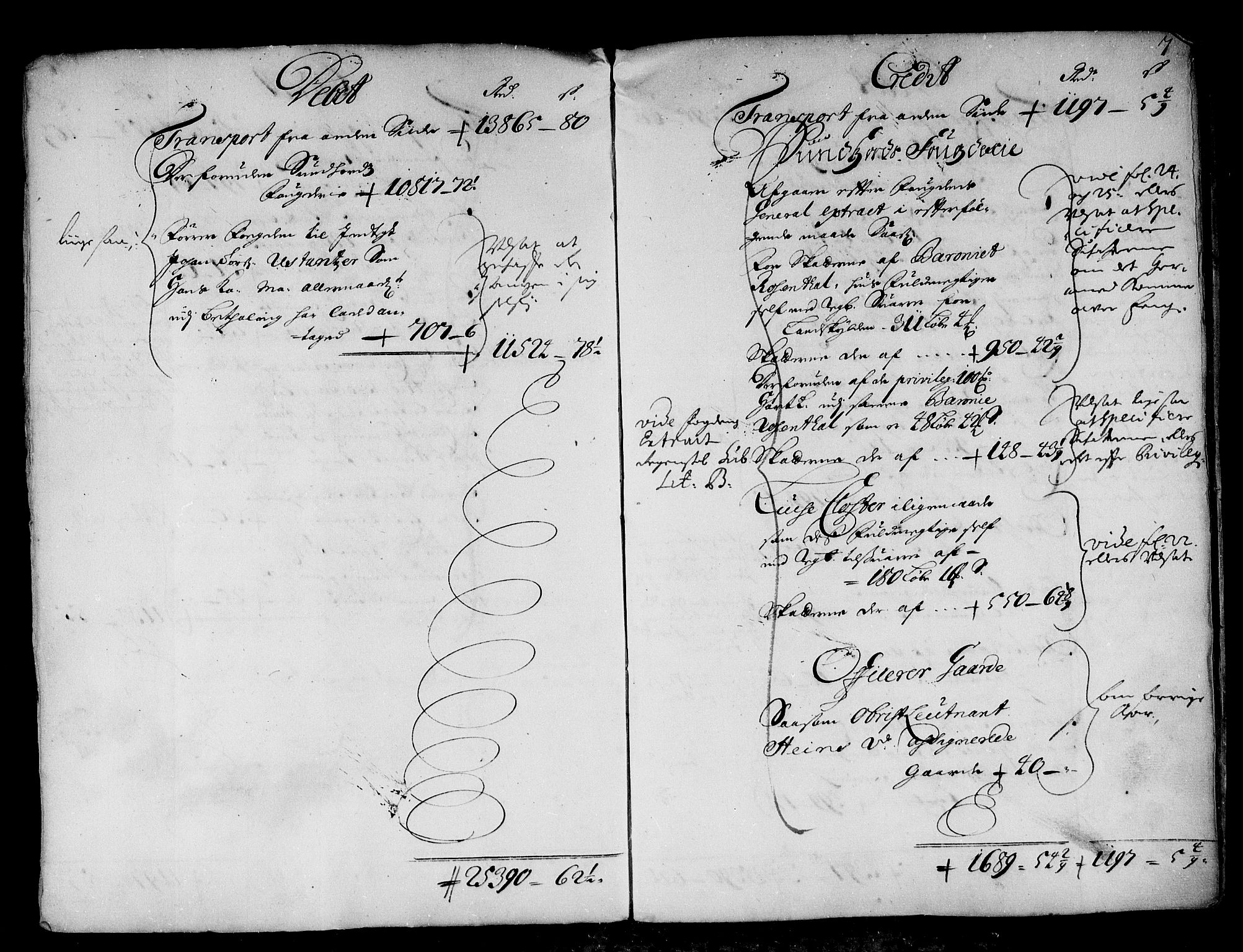 Rentekammeret inntil 1814, Reviderte regnskaper, Stiftamtstueregnskaper, Bergen stiftamt, AV/RA-EA-6043/R/Rc/L0086: Bergen stiftamt, 1688