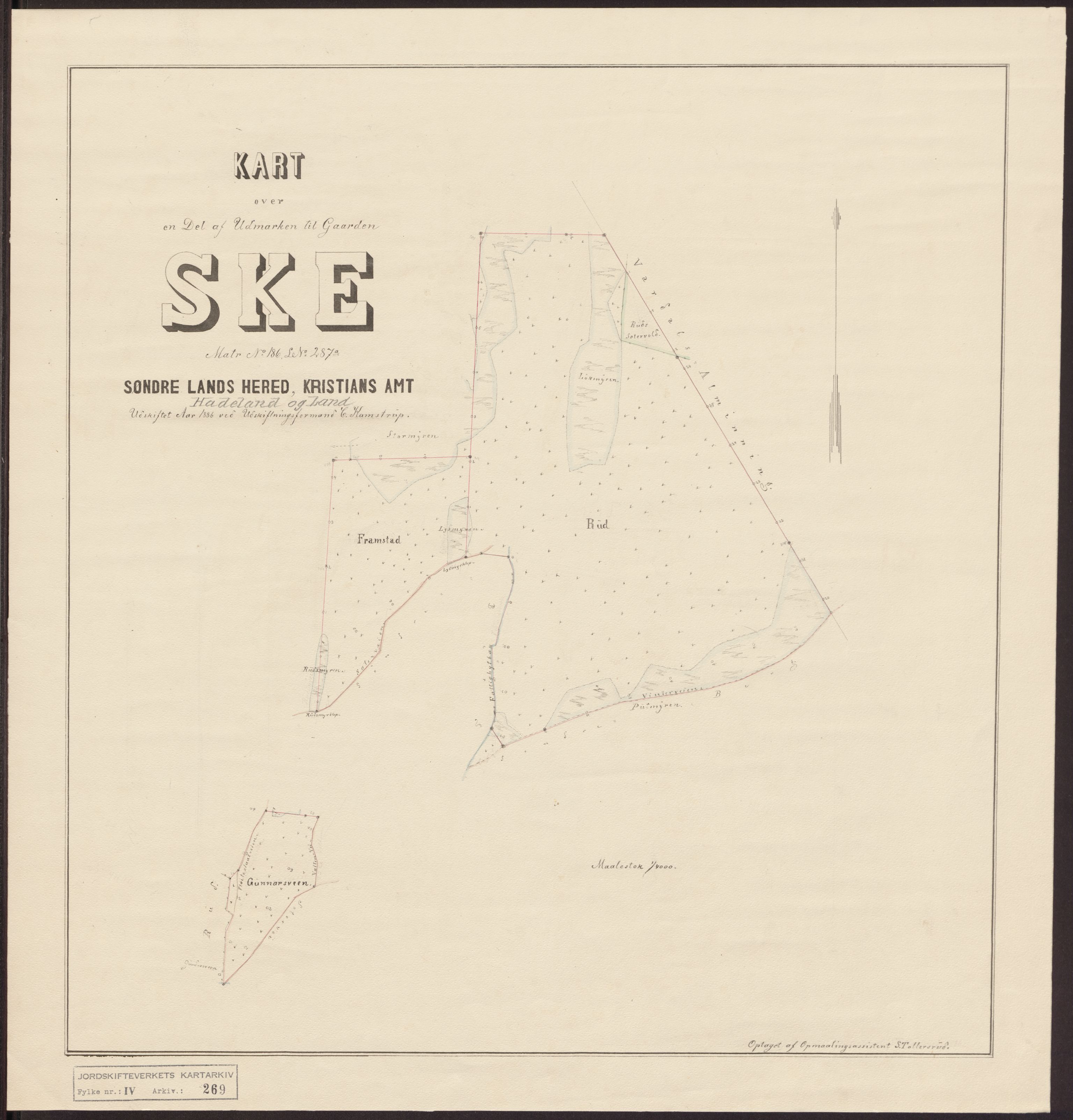 Jordskifteverkets kartarkiv, RA/S-3929/T, 1859-1988, p. 330