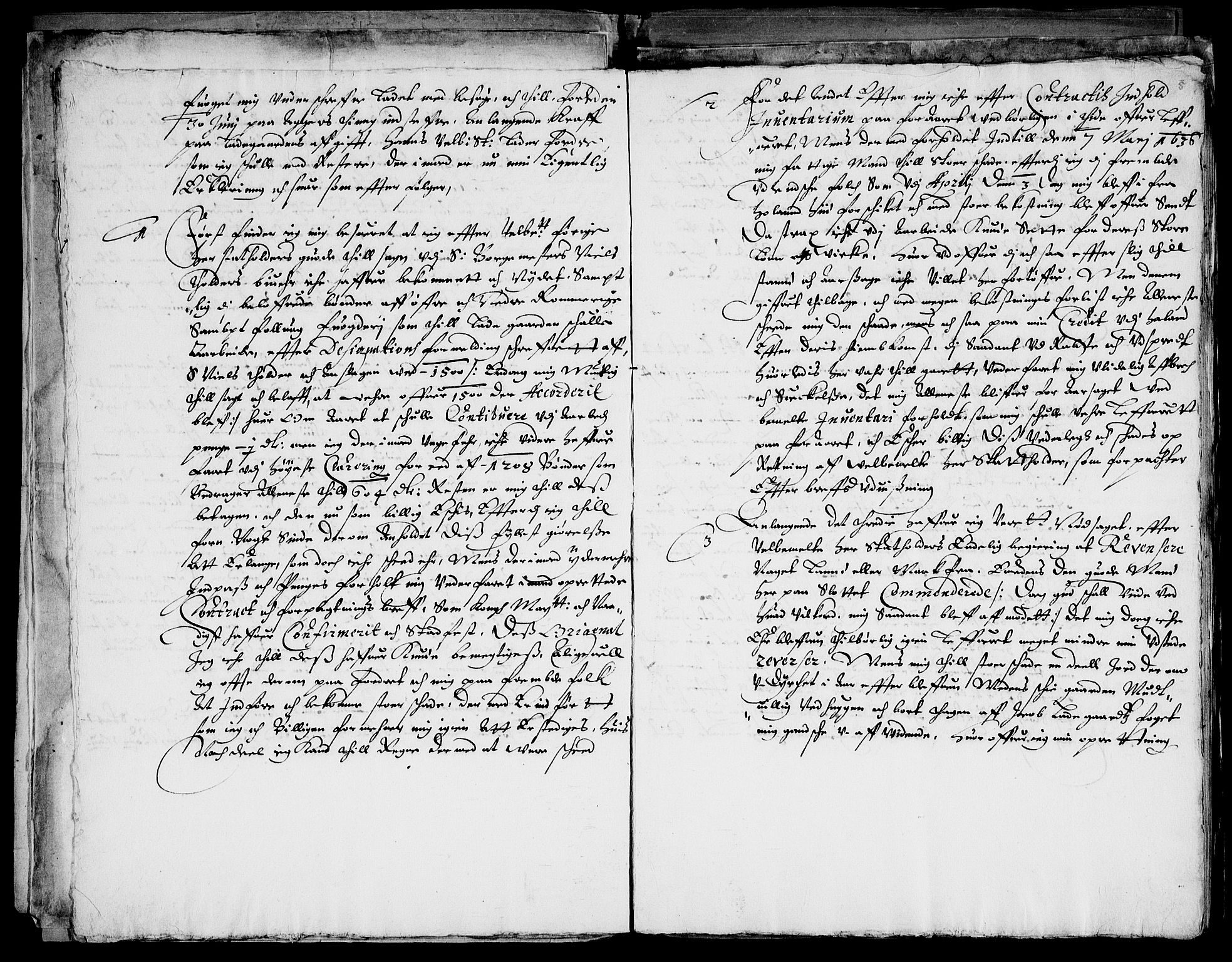 Danske Kanselli, Skapsaker, AV/RA-EA-4061/F/L0064: Skap 14, pakke 214-306, 1591-1731, p. 15