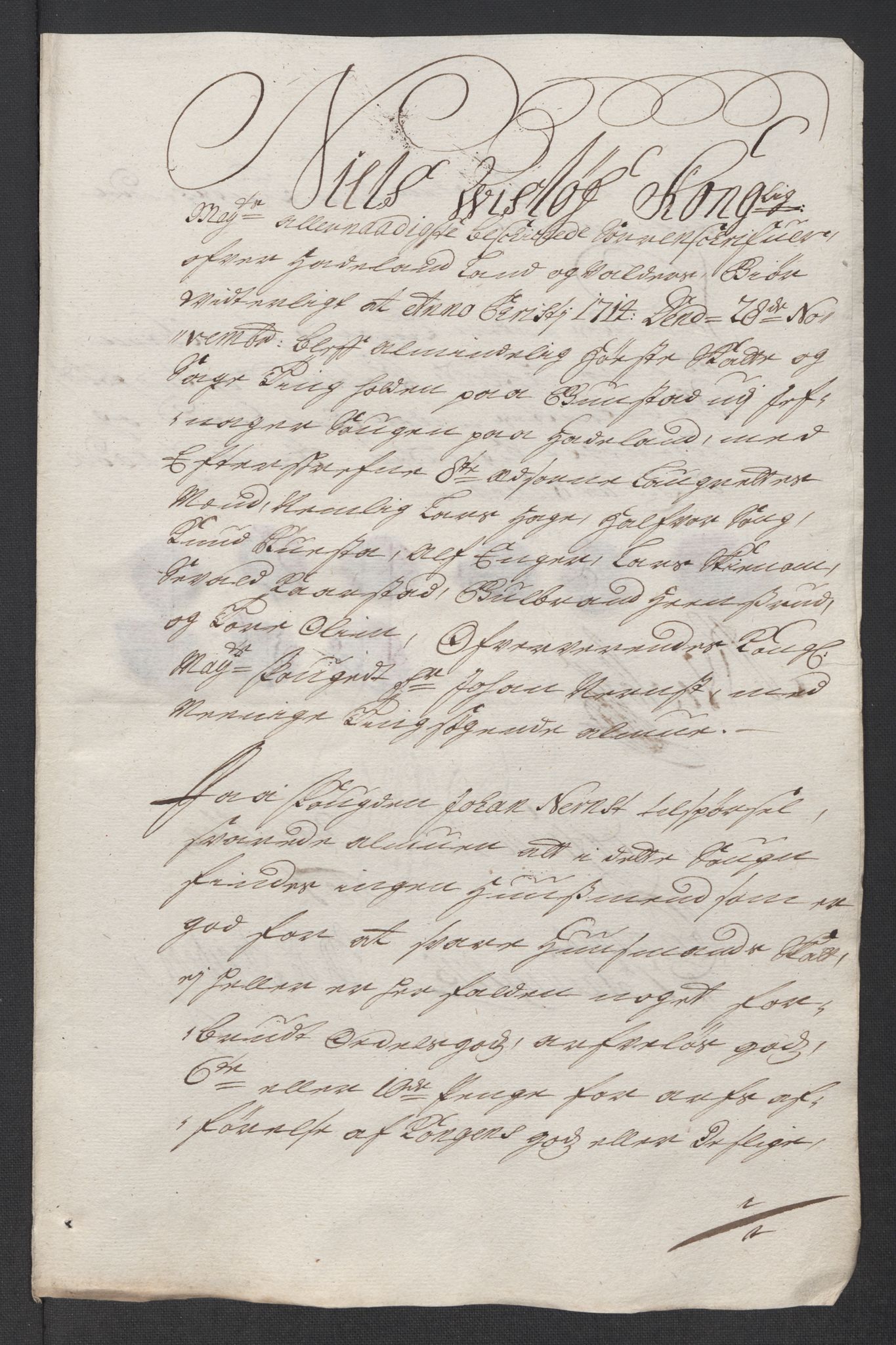 Rentekammeret inntil 1814, Reviderte regnskaper, Fogderegnskap, AV/RA-EA-4092/R18/L1313: Fogderegnskap Hadeland, Toten og Valdres, 1714, p. 17