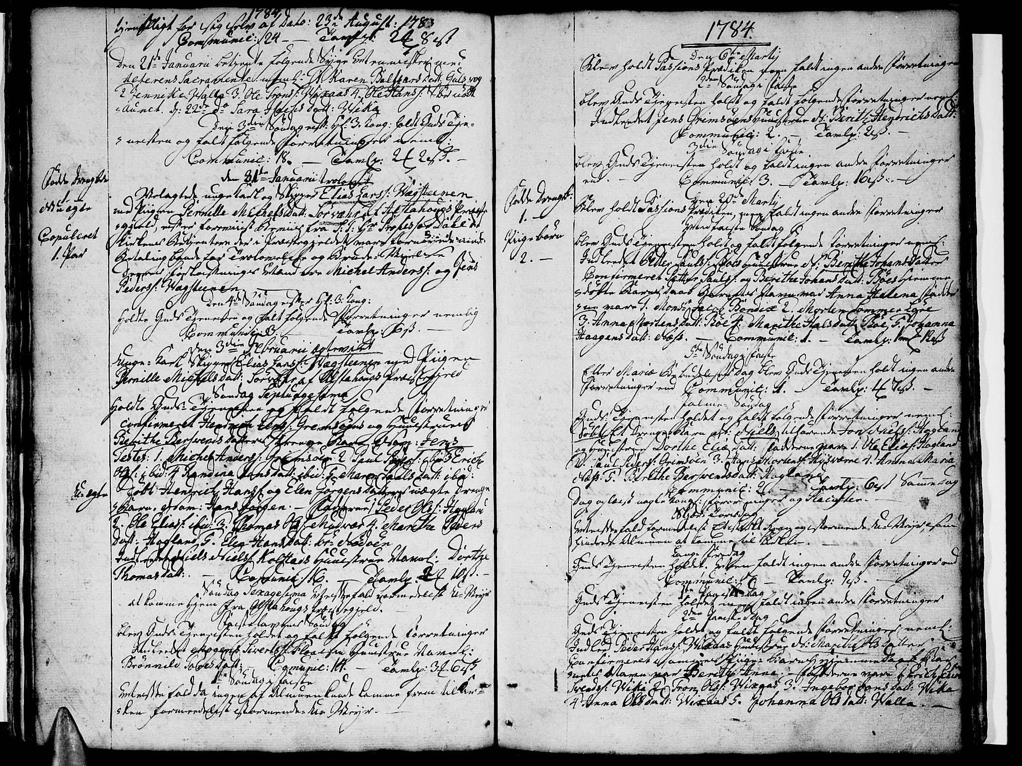 Ministerialprotokoller, klokkerbøker og fødselsregistre - Nordland, AV/SAT-A-1459/816/L0238: Parish register (official) no. 816A04, 1776-1819