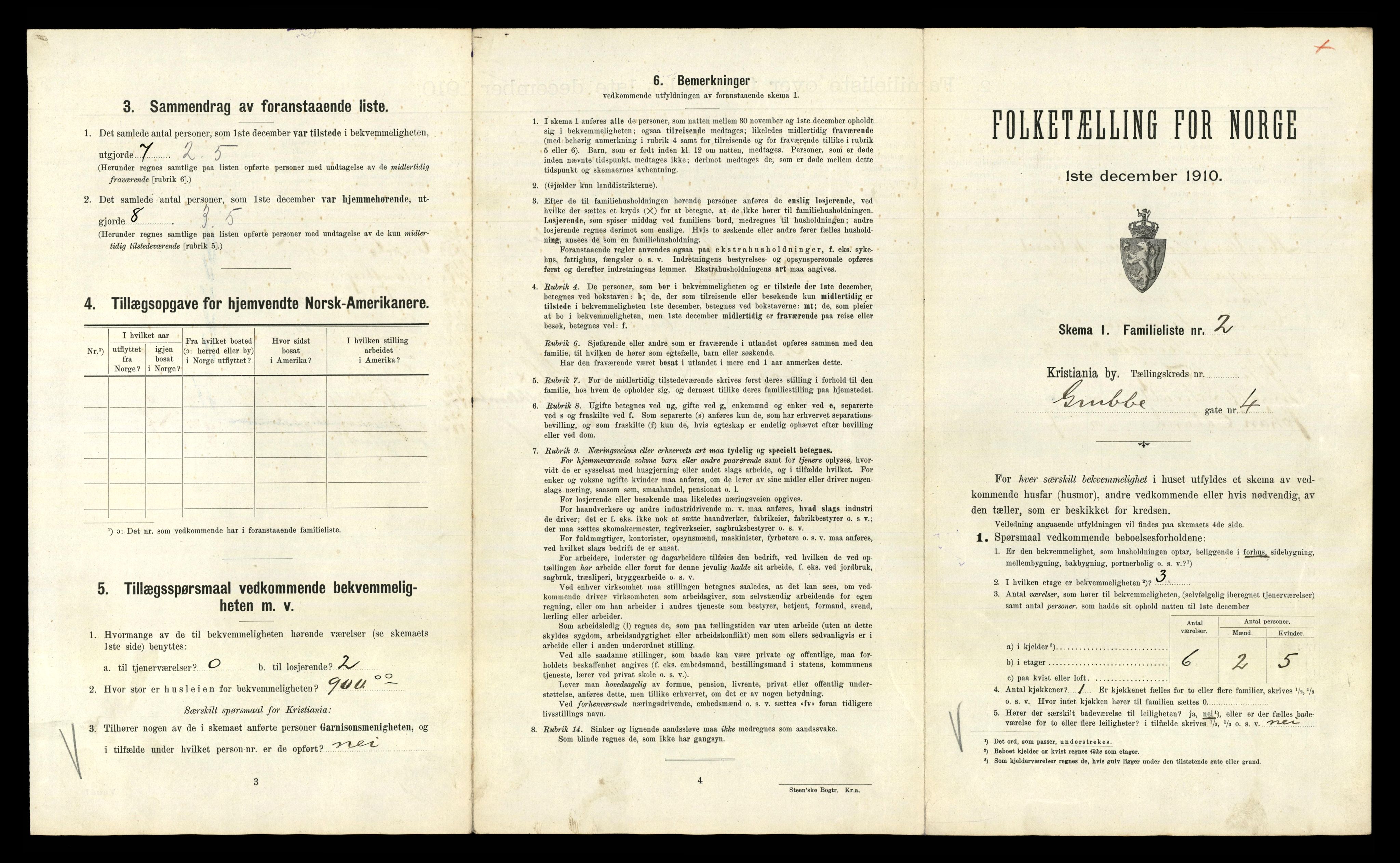 RA, 1910 census for Kristiania, 1910, p. 29217
