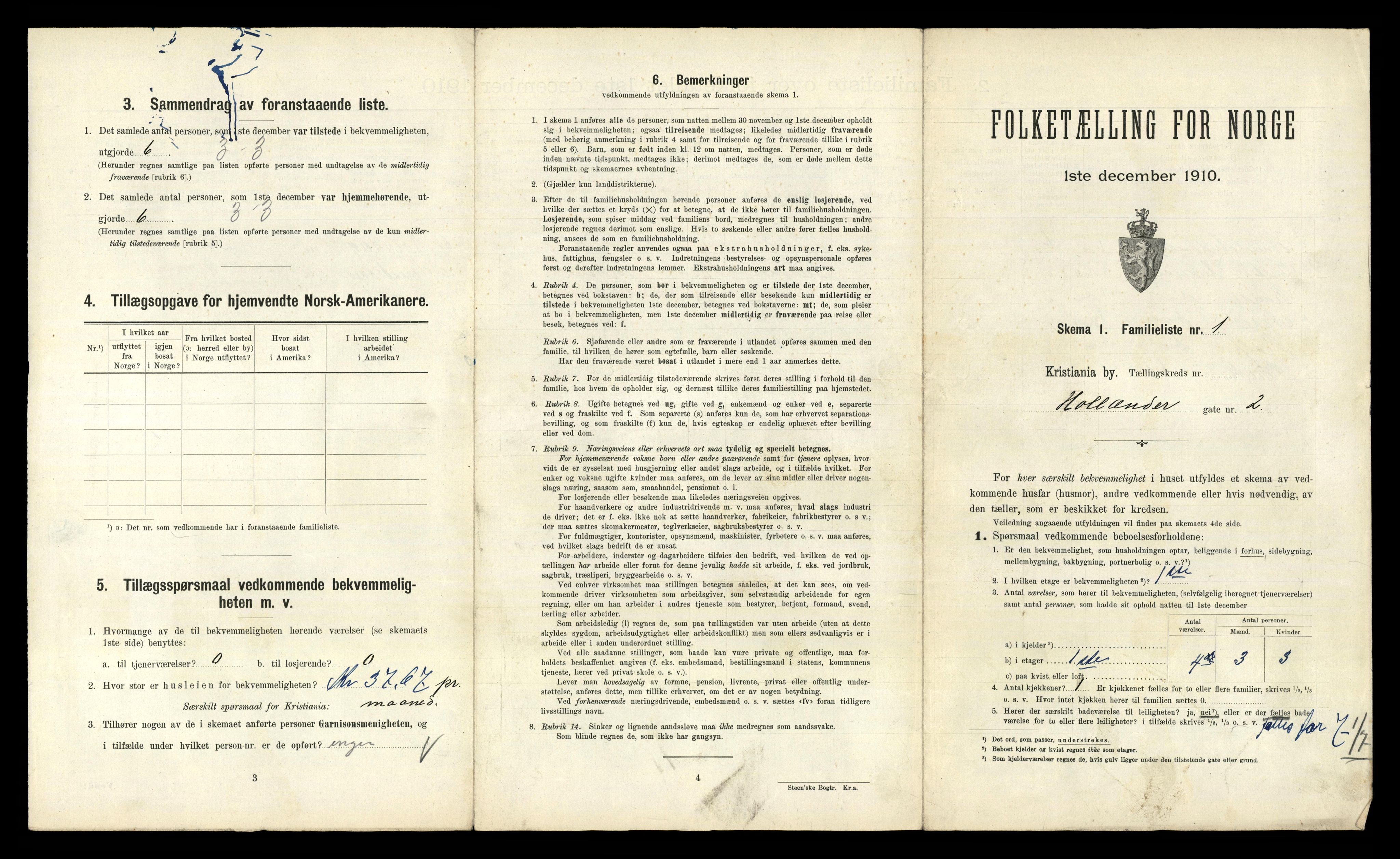 RA, 1910 census for Kristiania, 1910, p. 39799