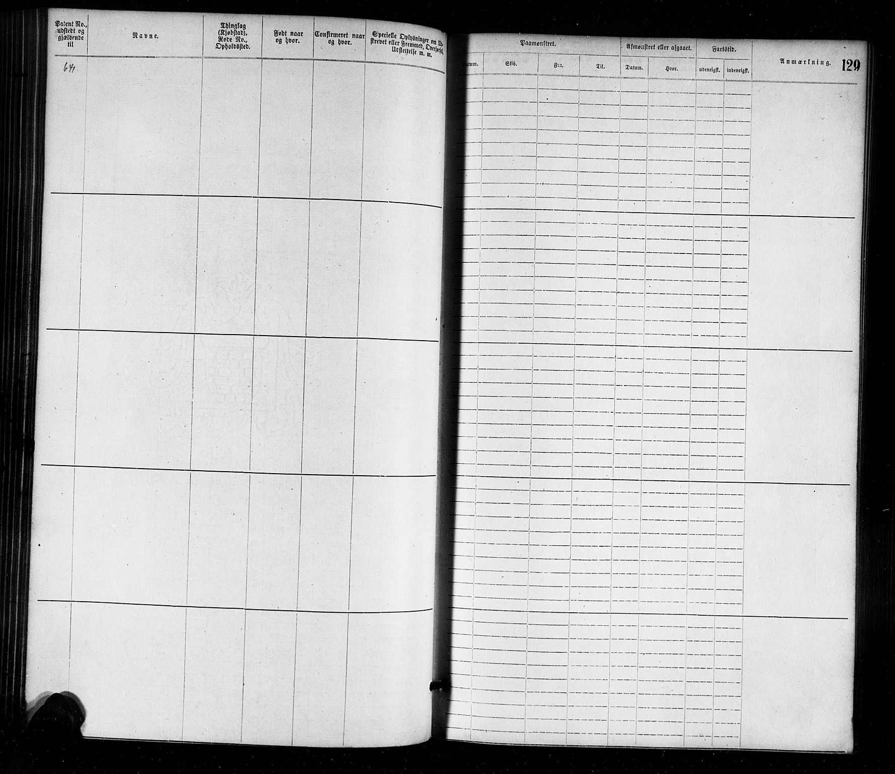 Farsund mønstringskrets, AV/SAK-2031-0017/F/Fa/L0001: Annotasjonsrulle nr 1-1920 med register, M-1, 1869-1877, p. 157