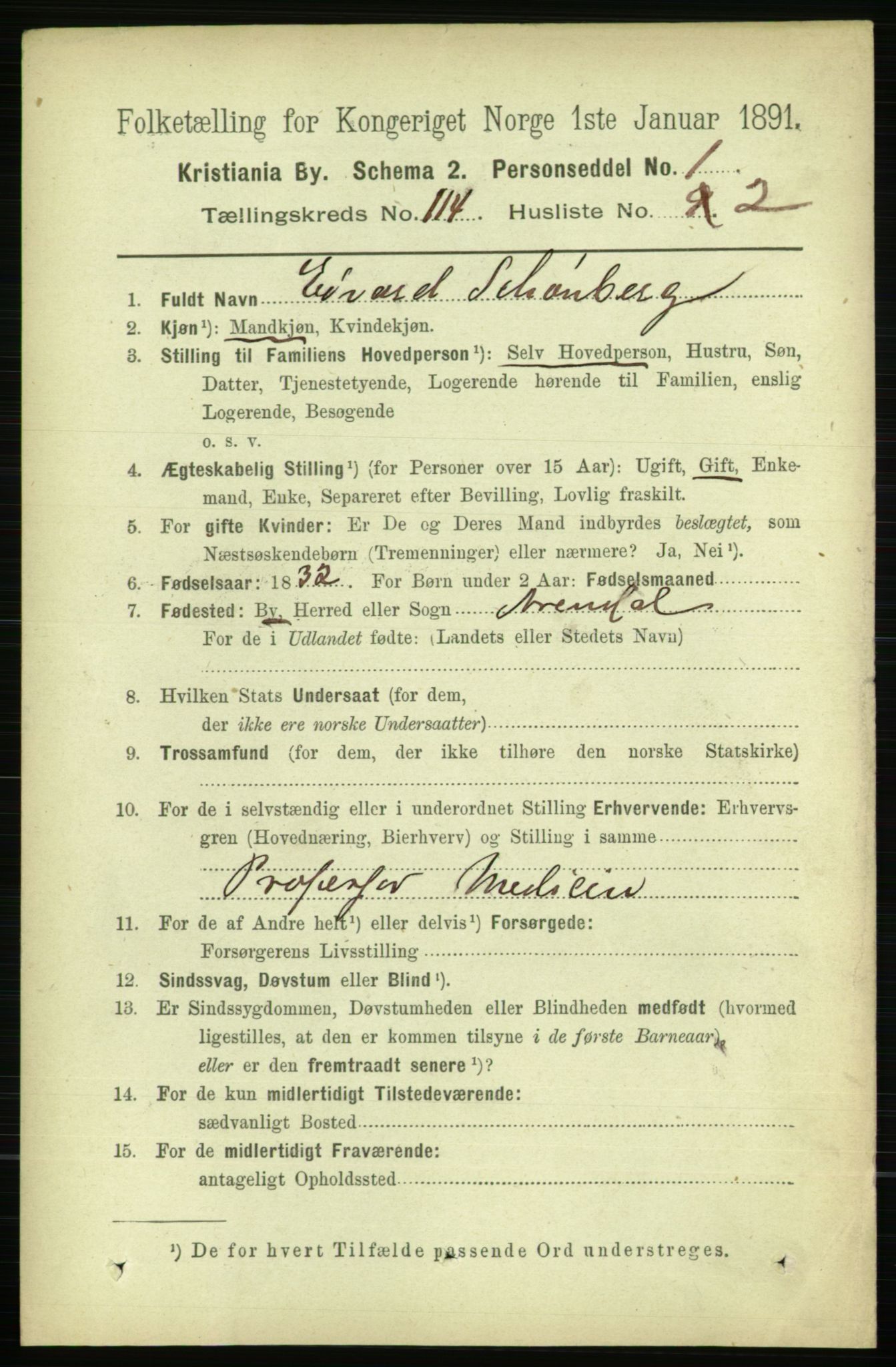 RA, 1891 census for 0301 Kristiania, 1891, p. 60772