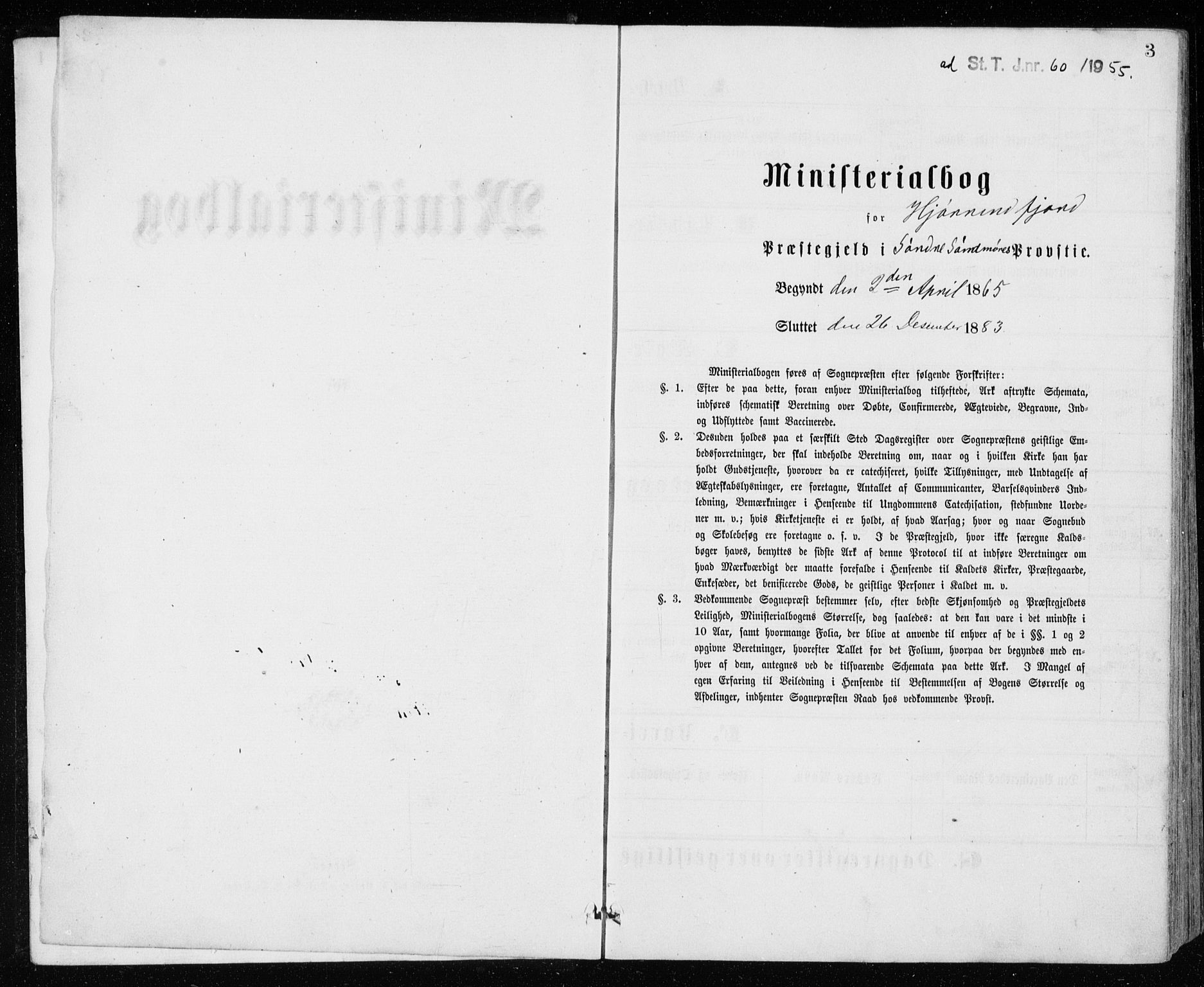 Ministerialprotokoller, klokkerbøker og fødselsregistre - Møre og Romsdal, AV/SAT-A-1454/515/L0214: Parish register (copy) no. 515C01, 1865-1883, p. 3