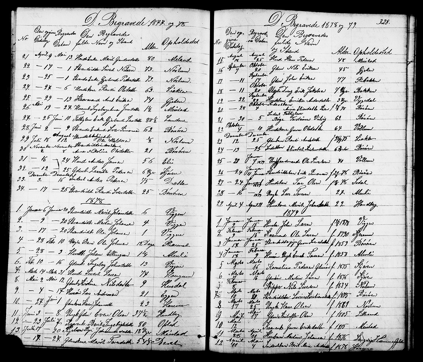Ministerialprotokoller, klokkerbøker og fødselsregistre - Sør-Trøndelag, SAT/A-1456/665/L0777: Parish register (copy) no. 665C02, 1867-1915, p. 328