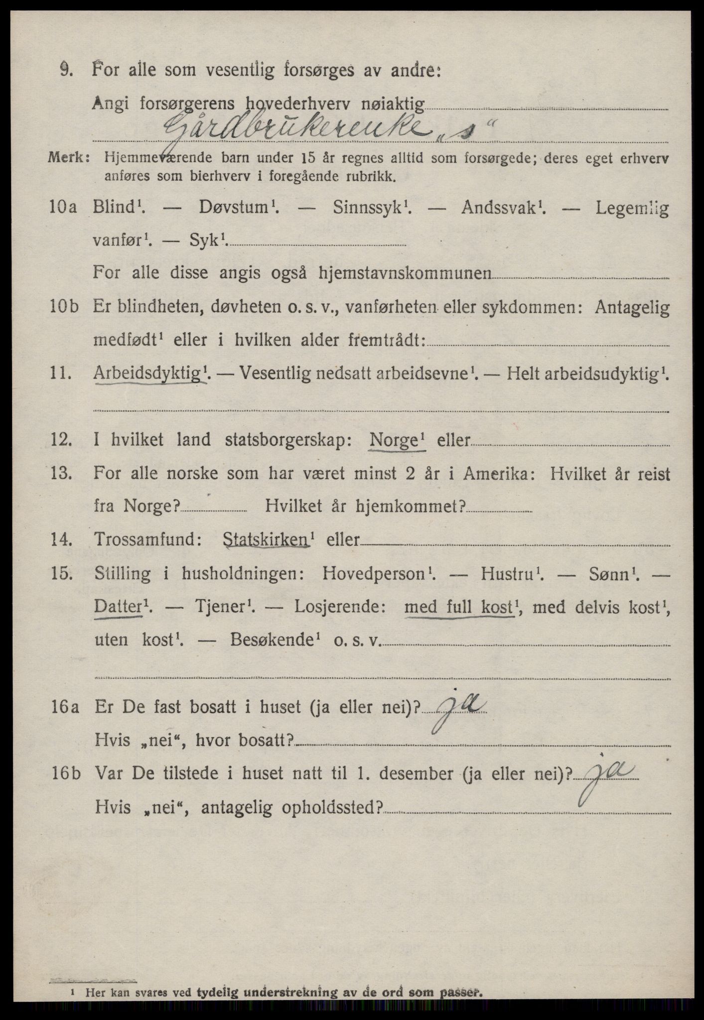 SAT, 1920 census for Surnadal, 1920, p. 6370