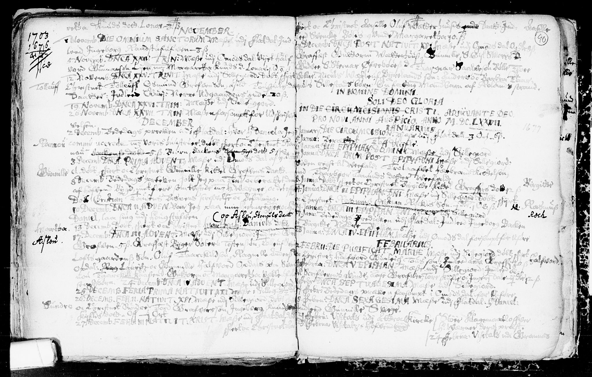 Seljord kirkebøker, SAKO/A-20/F/Fa/L0001: Parish register (official) no. I 1, 1654-1686, p. 90