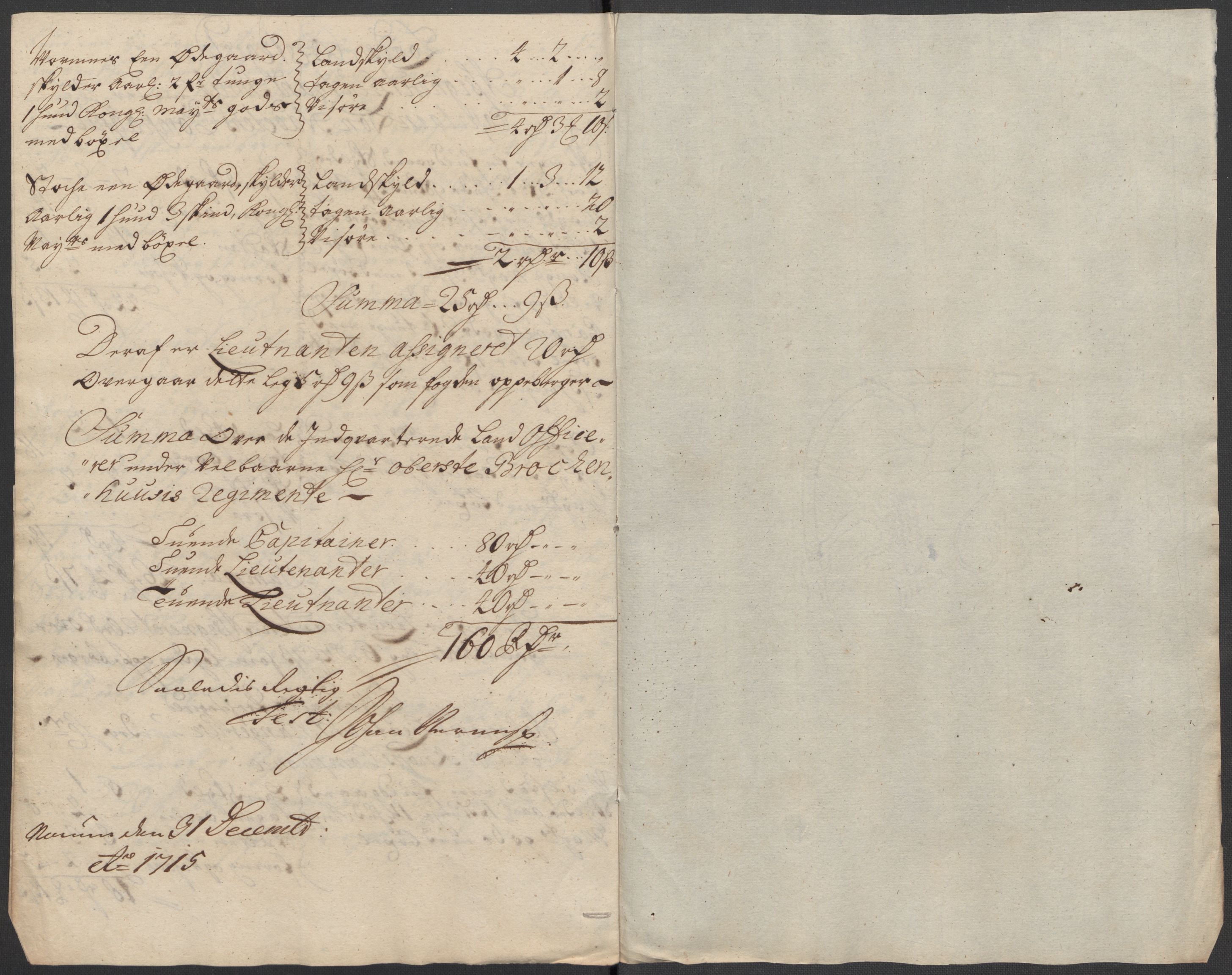 Rentekammeret inntil 1814, Reviderte regnskaper, Fogderegnskap, AV/RA-EA-4092/R18/L1314: Fogderegnskap Hadeland, Toten og Valdres, 1715, p. 362