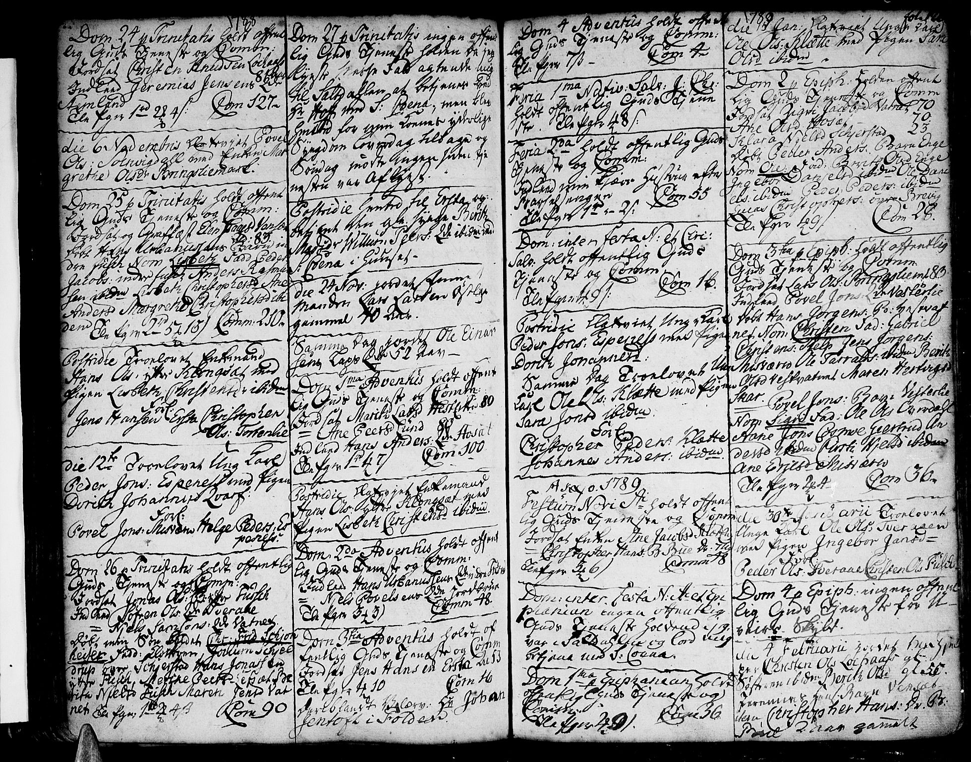 Ministerialprotokoller, klokkerbøker og fødselsregistre - Nordland, SAT/A-1459/852/L0735: Parish register (official) no. 852A05, 1762-1820, p. 126