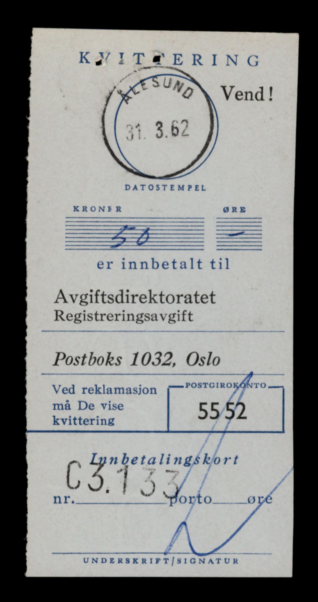 Møre og Romsdal vegkontor - Ålesund trafikkstasjon, AV/SAT-A-4099/F/Fe/L0039: Registreringskort for kjøretøy T 13361 - T 13530, 1927-1998, p. 2490