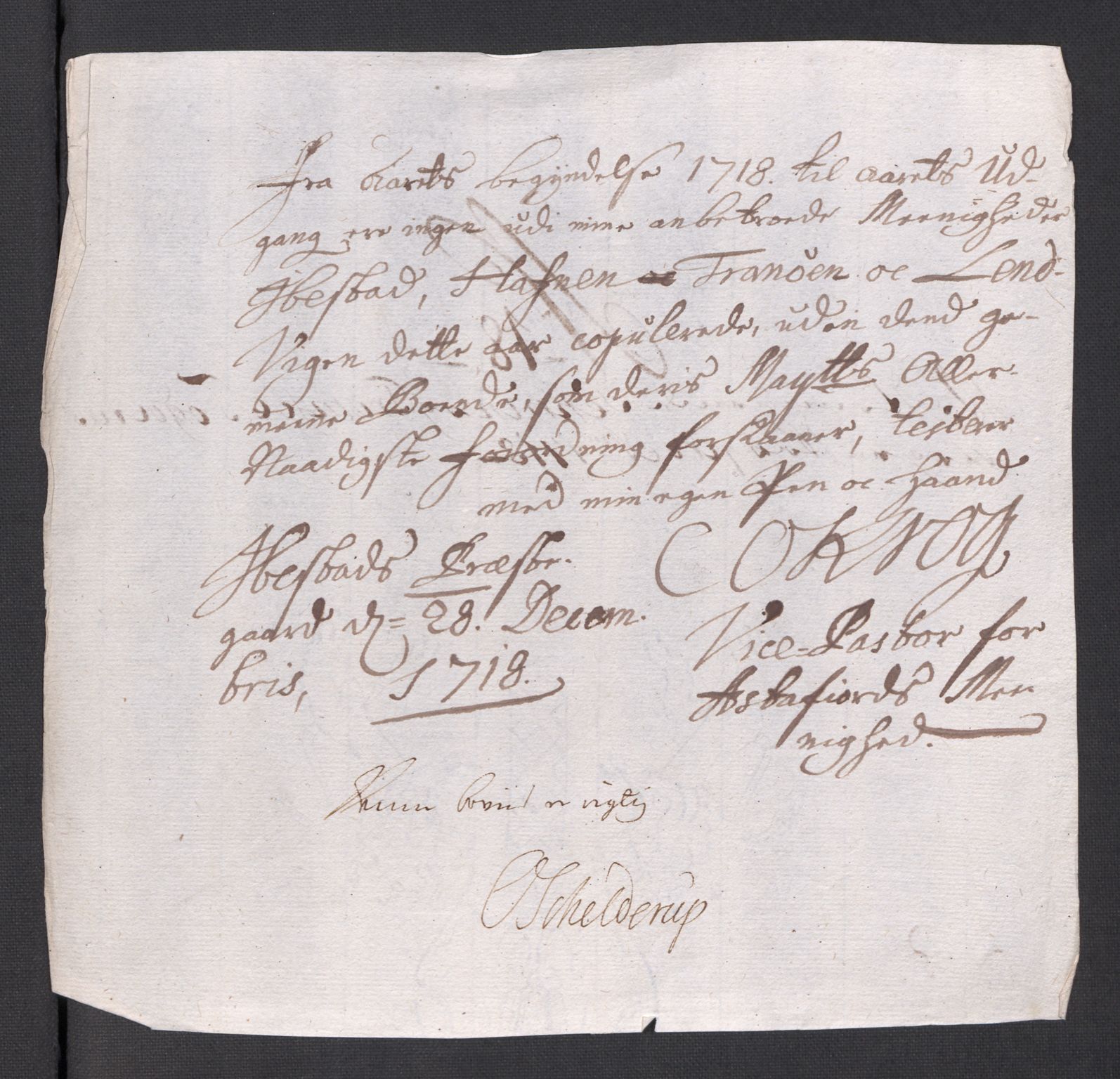 Rentekammeret inntil 1814, Reviderte regnskaper, Fogderegnskap, AV/RA-EA-4092/R68/L4764: Fogderegnskap Senja og Troms, 1718, p. 127