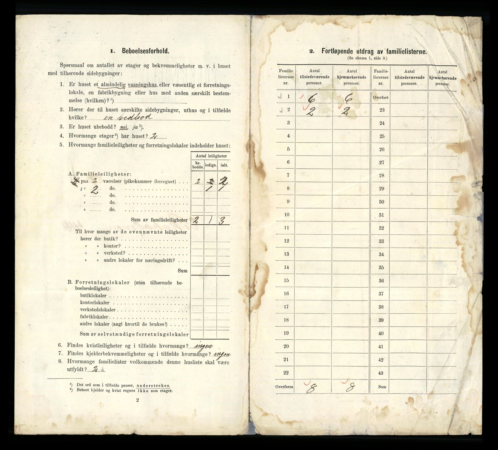 RA, 1910 census for Kristiansund, 1910, p. 6838