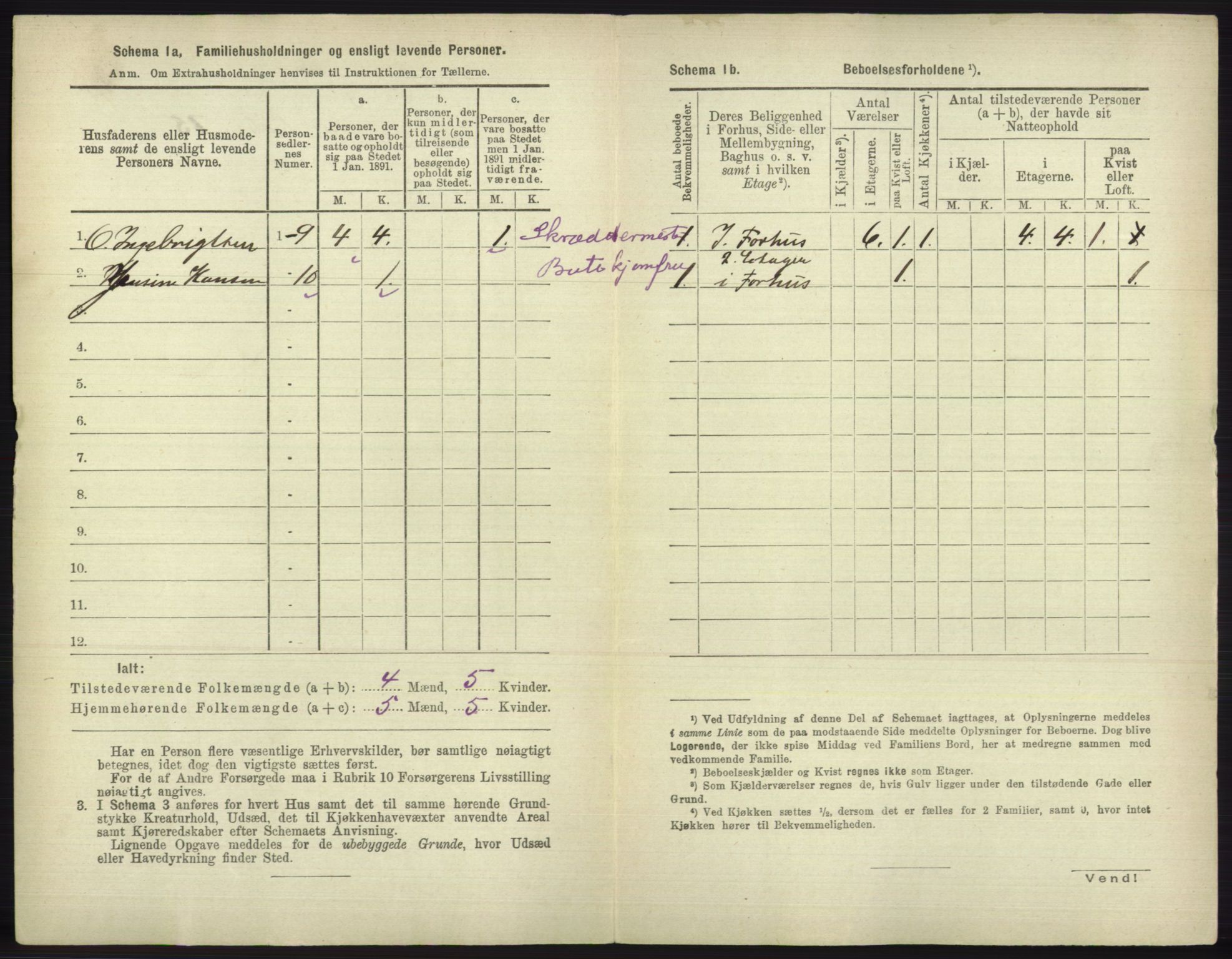 RA, 1891 census for 1804 Bodø, 1891, p. 1858