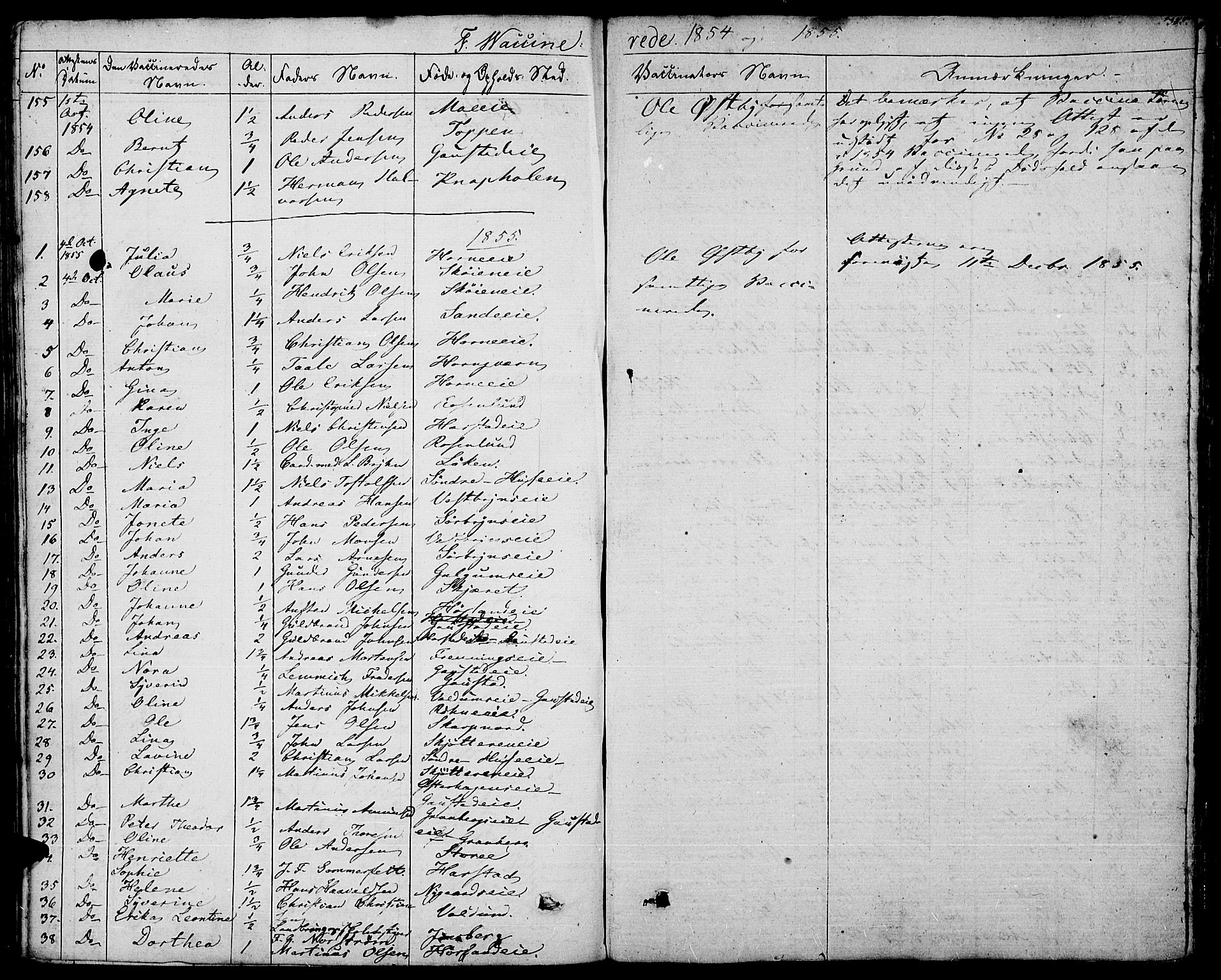 Romedal prestekontor, SAH/PREST-004/K/L0003: Parish register (official) no. 3, 1829-1846, p. 385