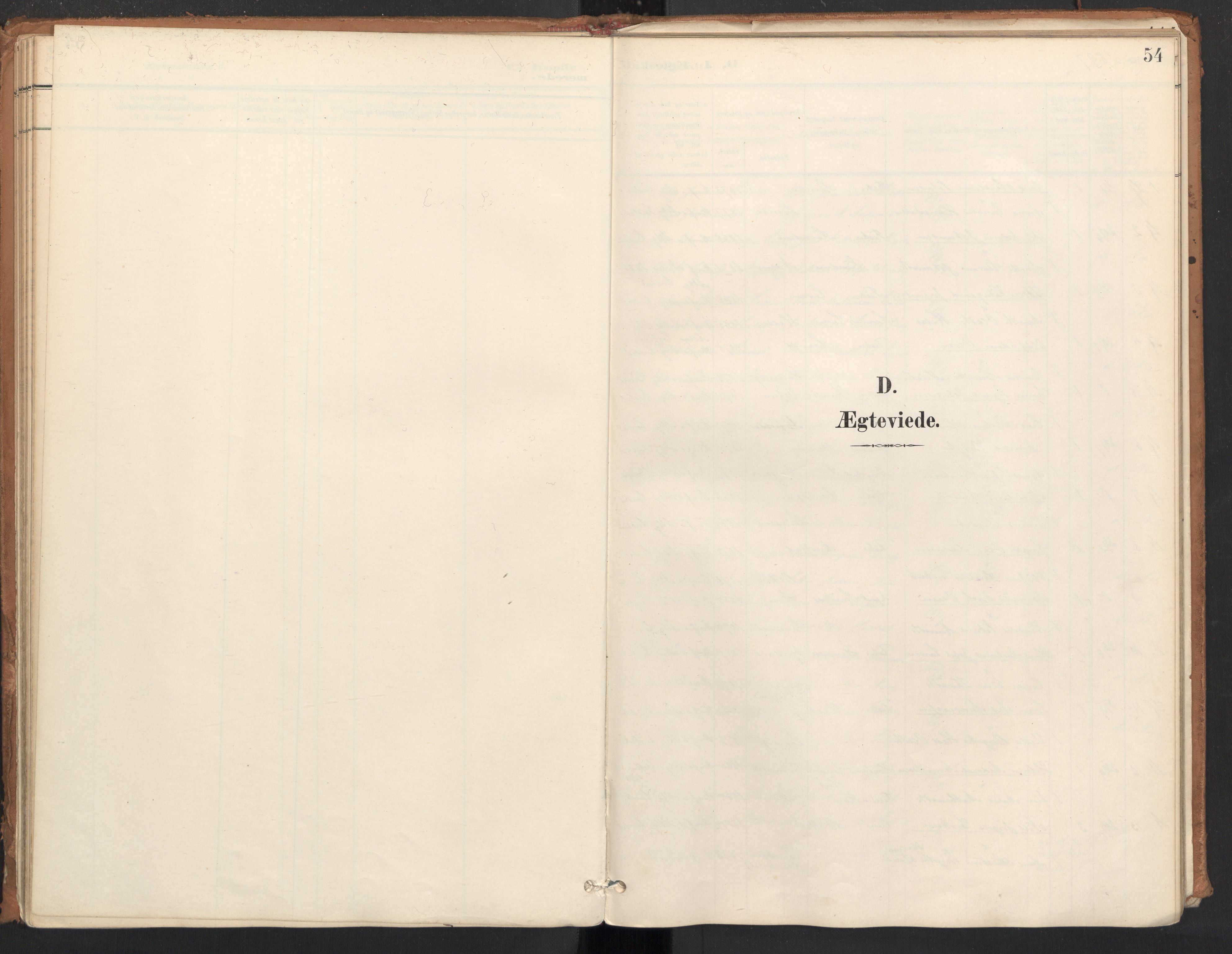 Ministerialprotokoller, klokkerbøker og fødselsregistre - Nordland, SAT/A-1459/831/L0472: Parish register (official) no. 831A03, 1897-1912, p. 54