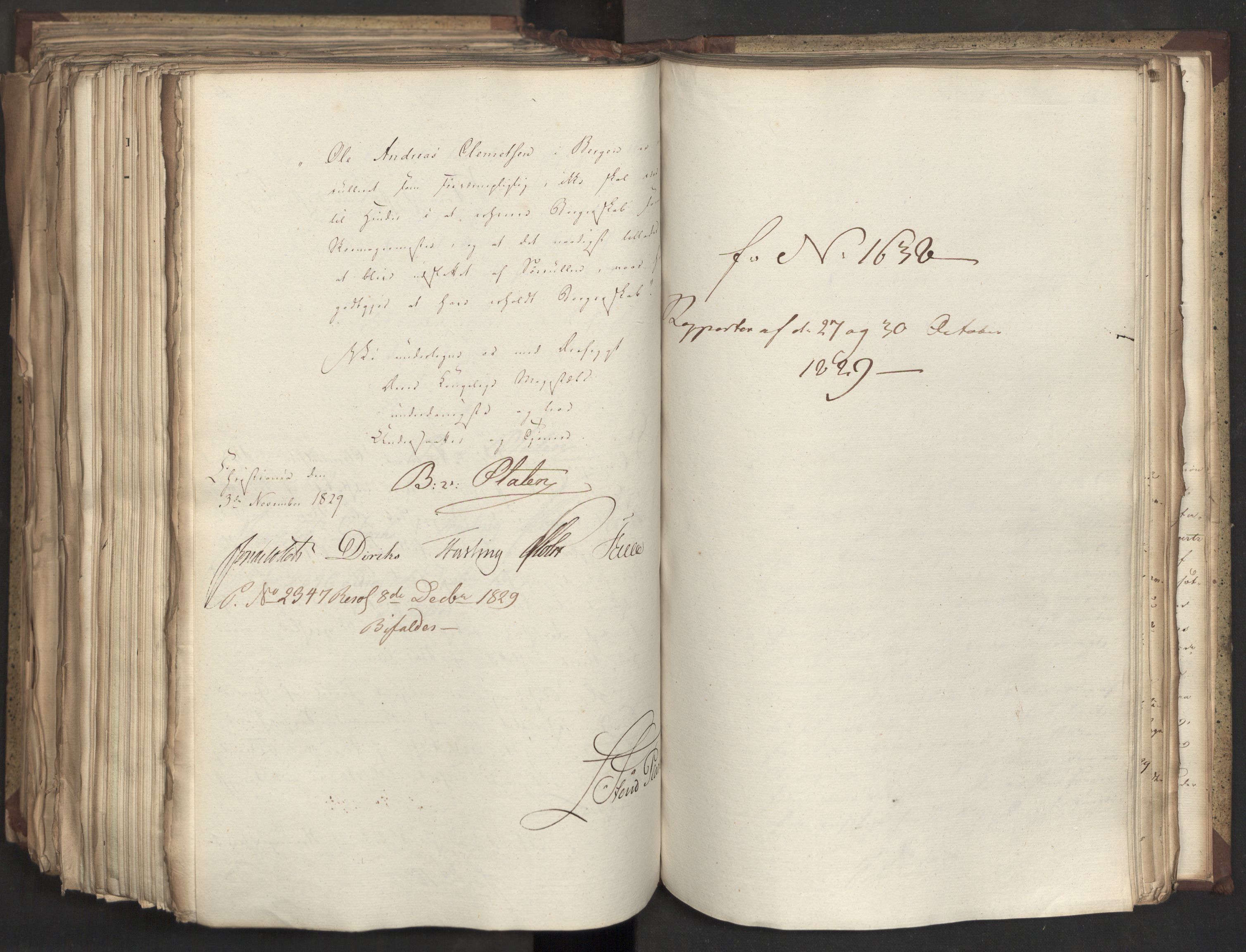 Statsrådsavdelingen i Stockholm, AV/RA-S-1003/D/Da/L0061: Regjeringsinnstillinger nr. 1501-1666, 1829, p. 451
