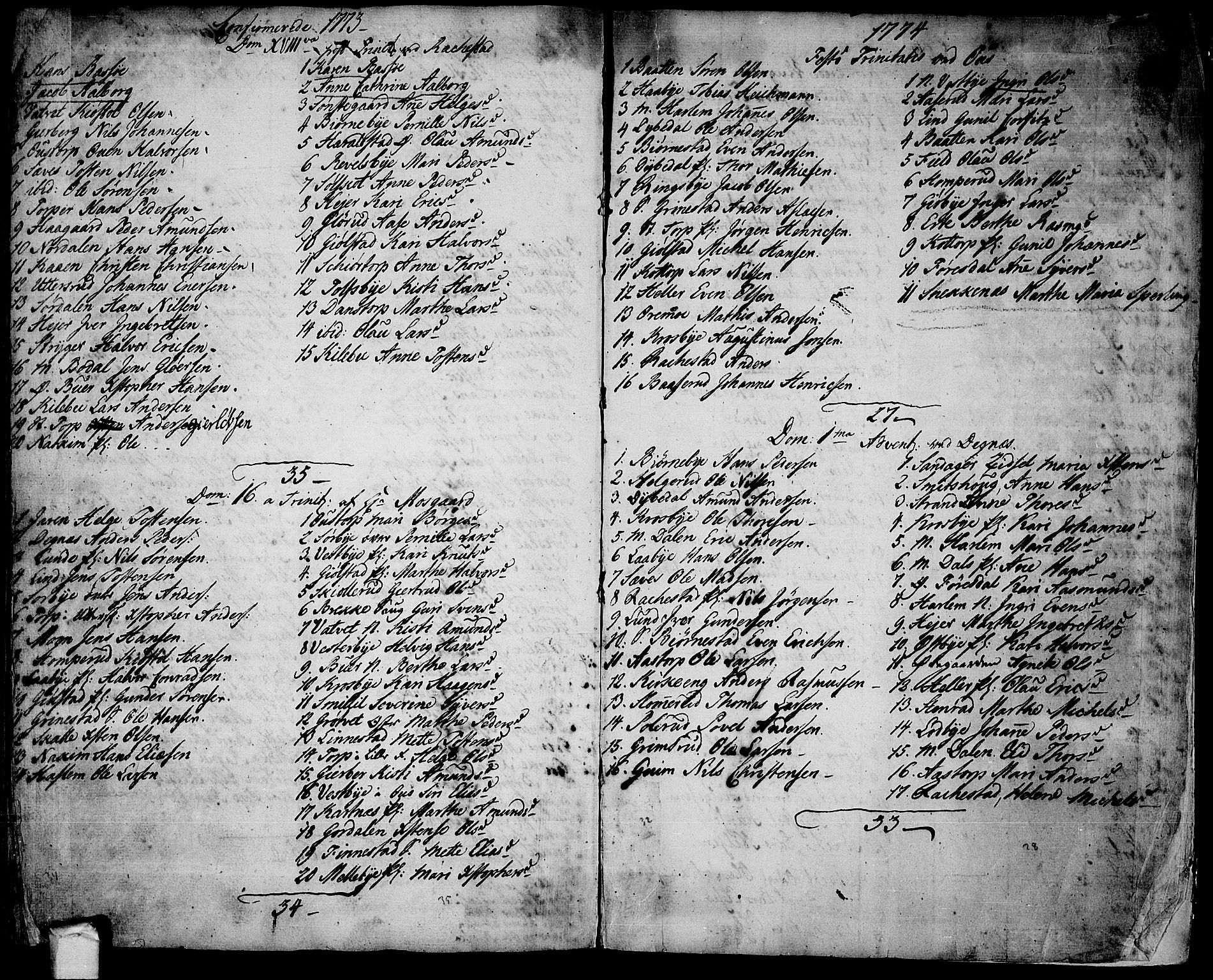 Rakkestad prestekontor Kirkebøker, SAO/A-2008/F/Fa/L0003: Parish register (official) no. I 3, 1752-1777, p. 173