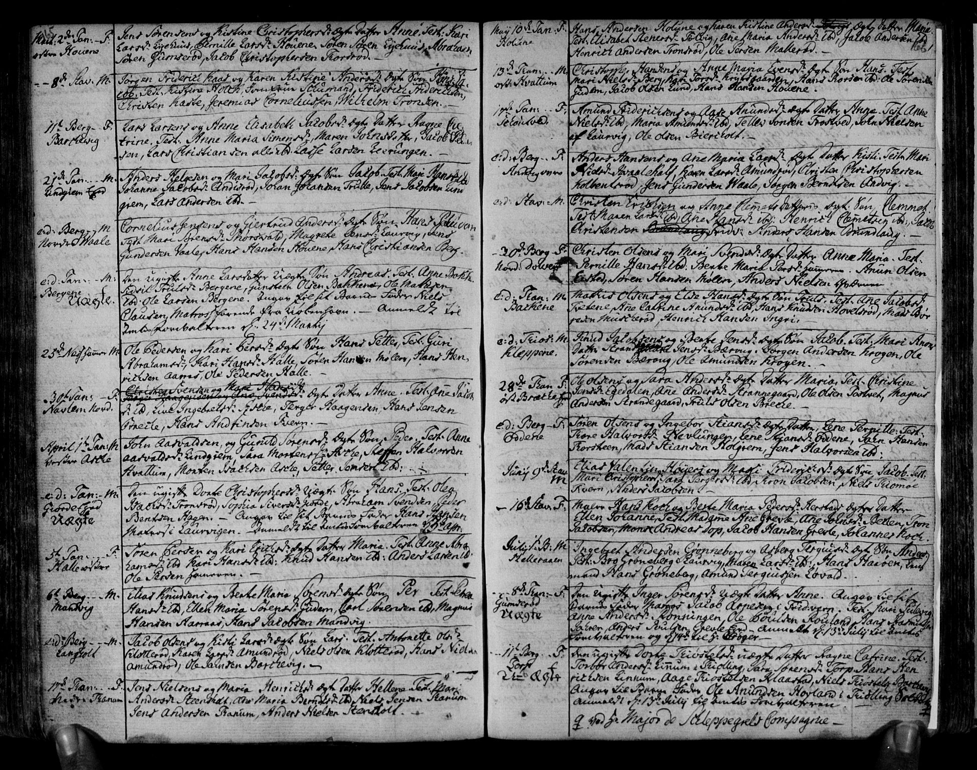 Brunlanes kirkebøker, AV/SAKO-A-342/F/Fa/L0001: Parish register (official) no. I 1, 1766-1801, p. 165-166