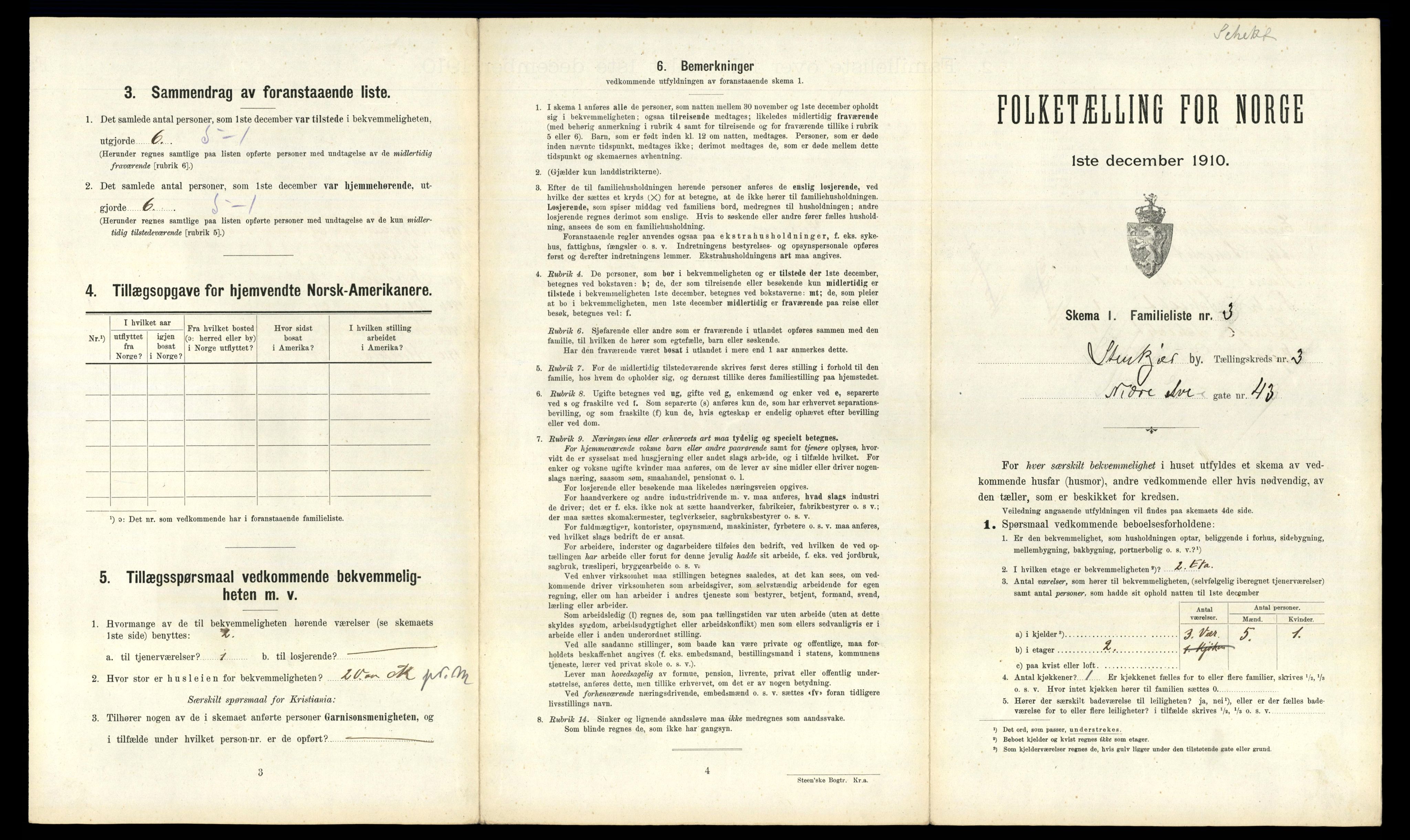 RA, 1910 census for Steinkjer, 1910, p. 680