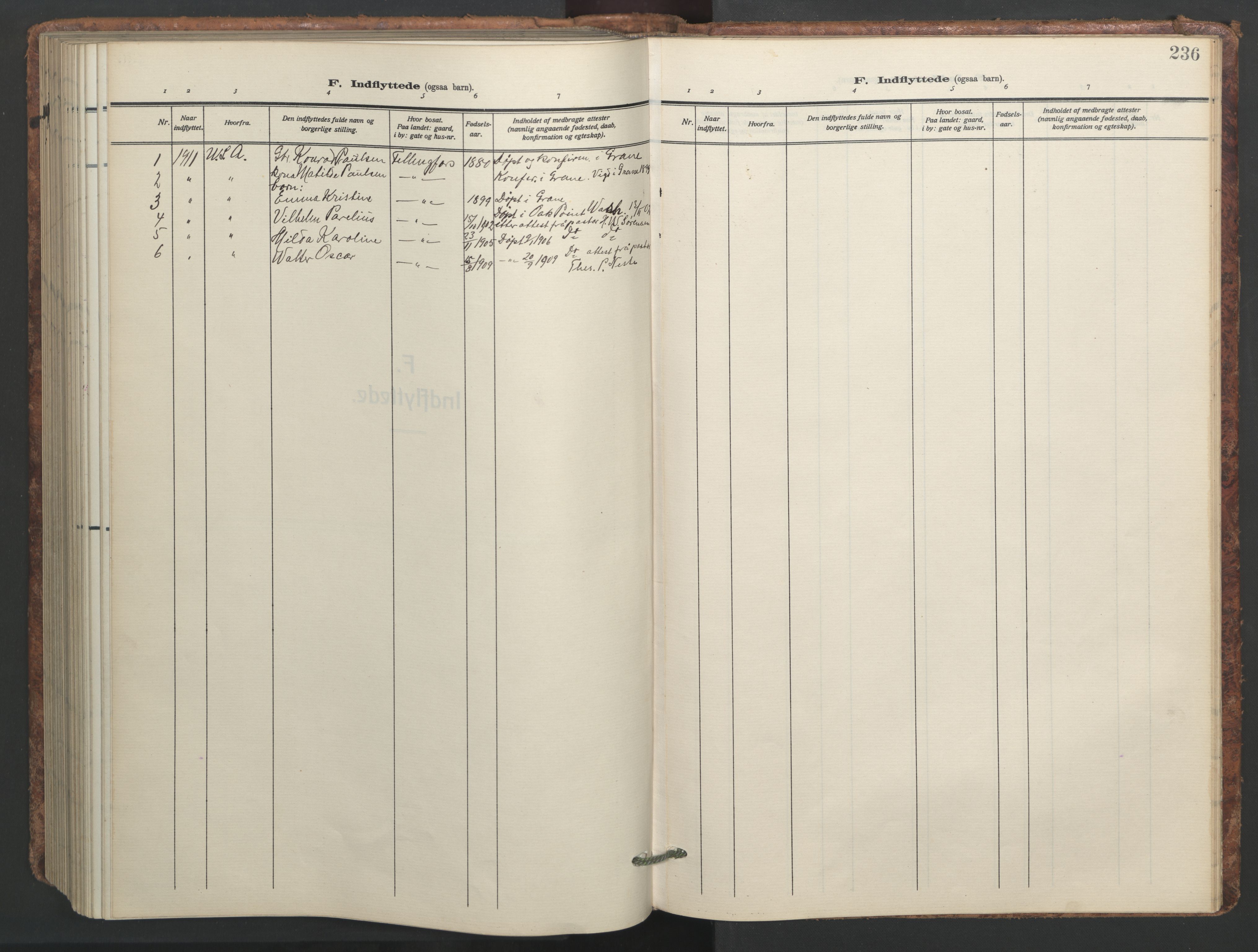 Ministerialprotokoller, klokkerbøker og fødselsregistre - Nordland, AV/SAT-A-1459/824/L0341: Parish register (copy) no. 824C01, 1916-1957, p. 236