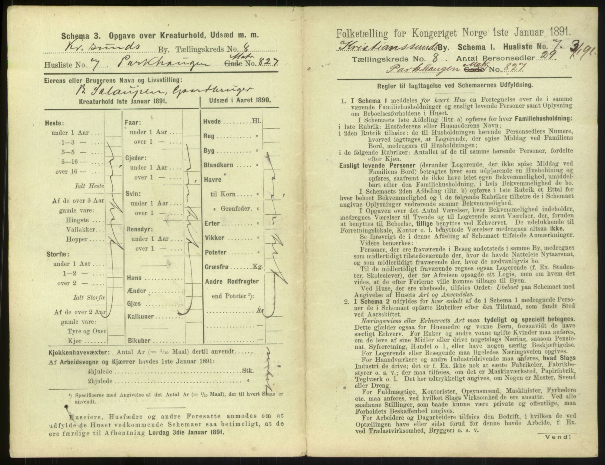 RA, 1891 census for 1503 Kristiansund, 1891, p. 770