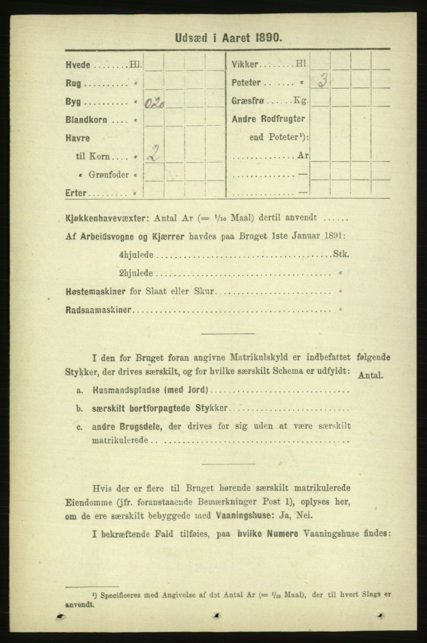 RA, 1891 census for 1543 Nesset, 1891, p. 2370