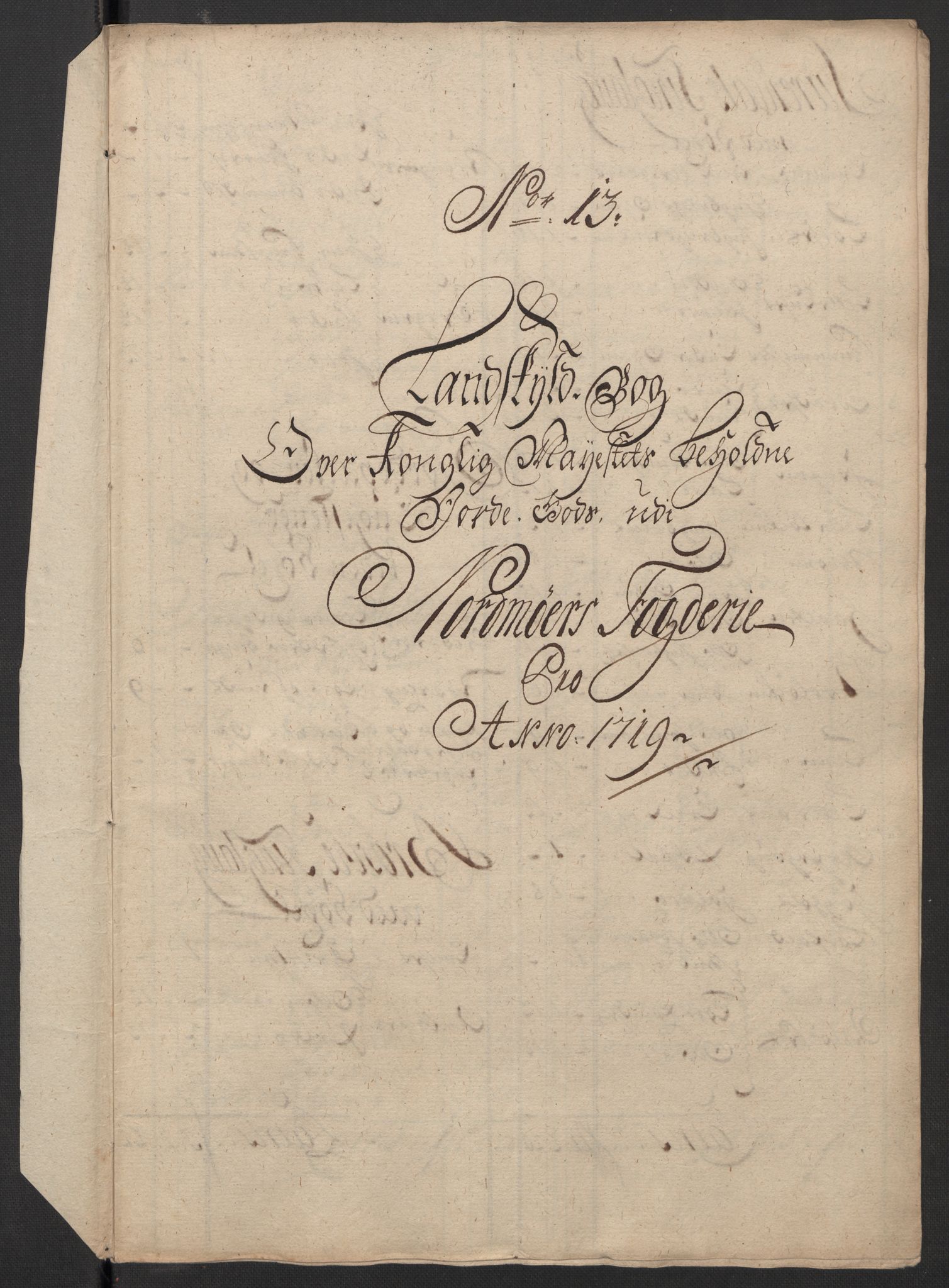 Rentekammeret inntil 1814, Reviderte regnskaper, Fogderegnskap, AV/RA-EA-4092/R56/L3752: Fogderegnskap Nordmøre, 1719, p. 157