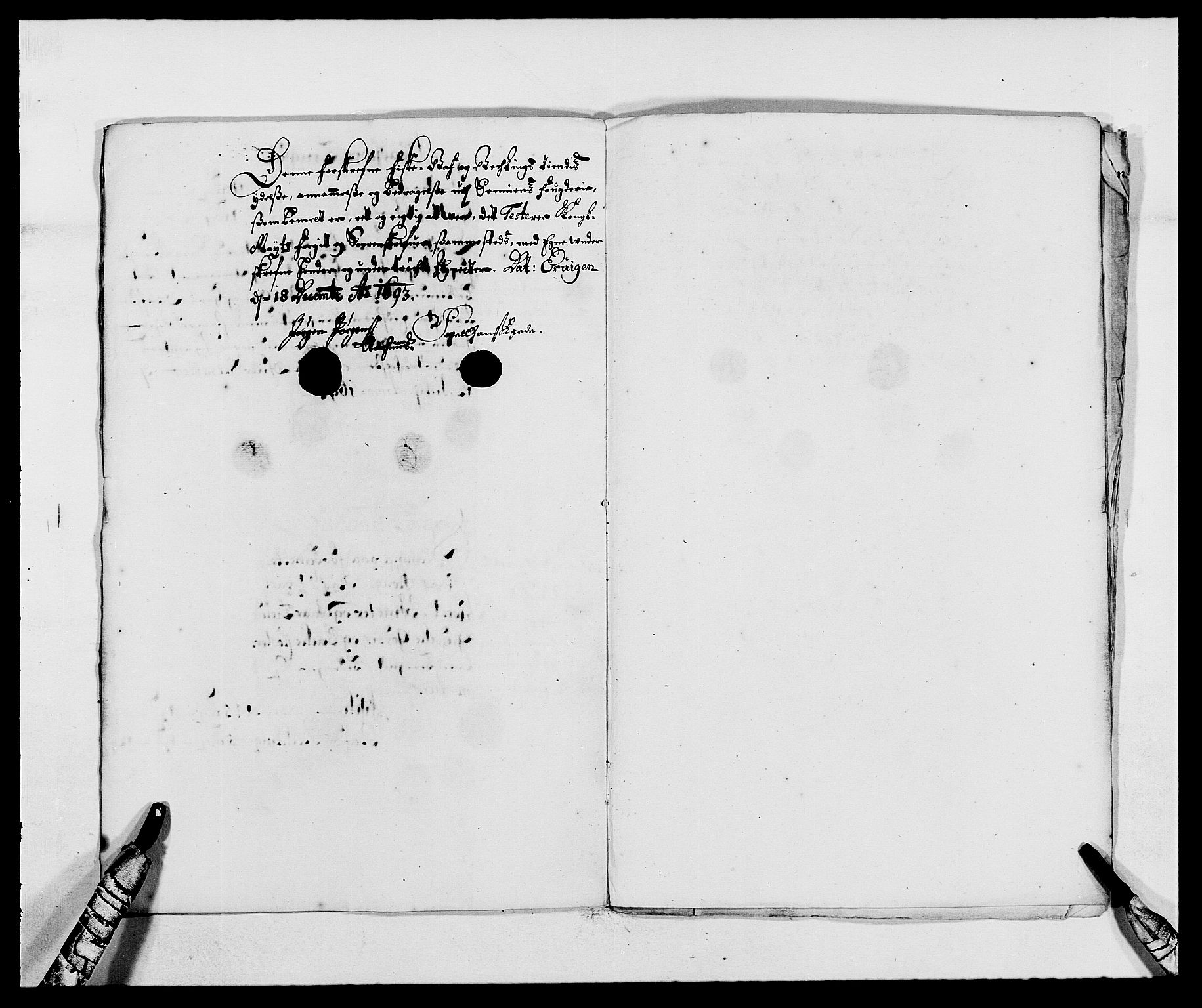 Rentekammeret inntil 1814, Reviderte regnskaper, Fogderegnskap, AV/RA-EA-4092/R68/L4752: Fogderegnskap Senja og Troms, 1691-1693, p. 410