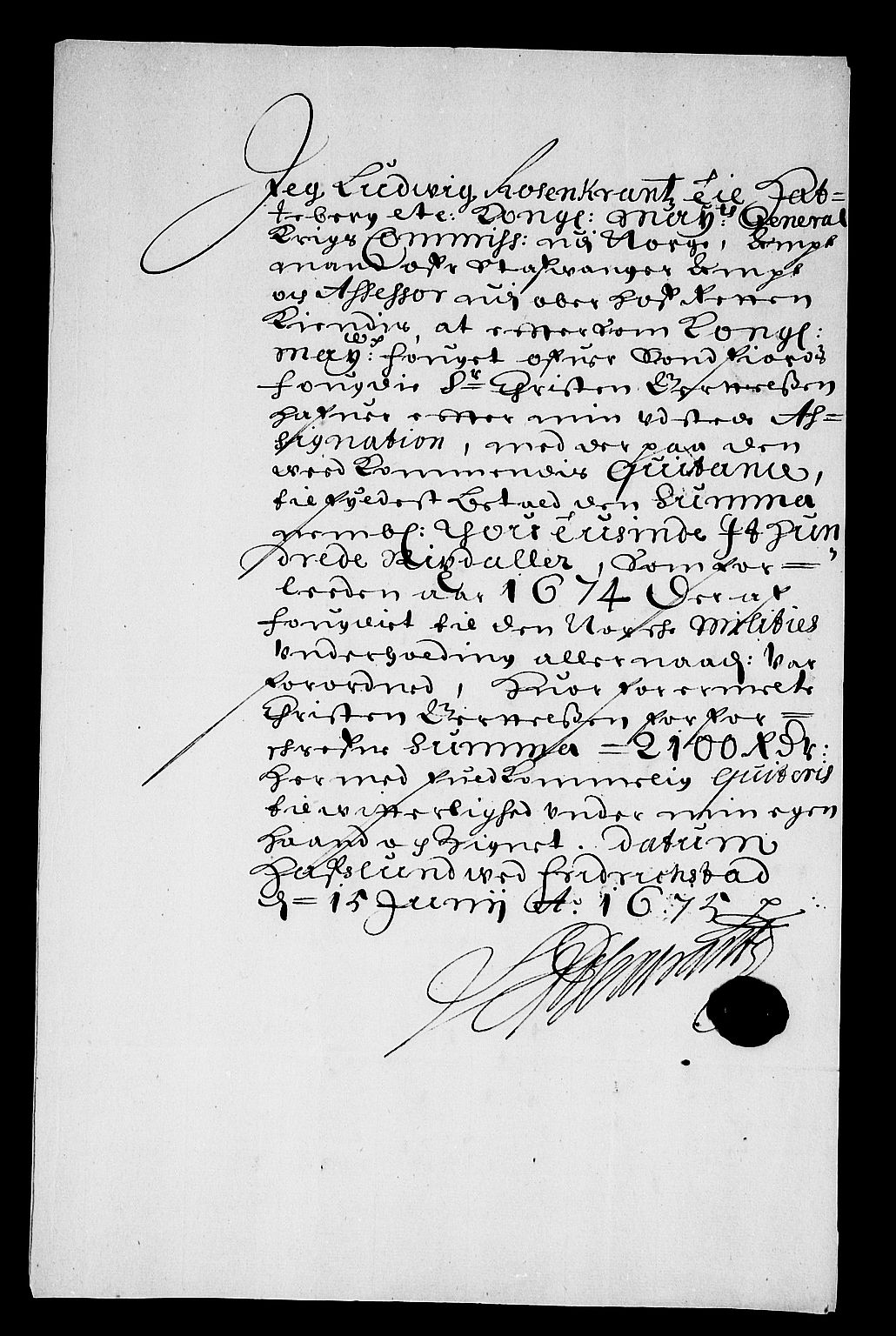 Rentekammeret inntil 1814, Reviderte regnskaper, Stiftamtstueregnskaper, Bergen stiftamt, AV/RA-EA-6043/R/Rc/L0039: Bergen stiftamt, 1674-1679