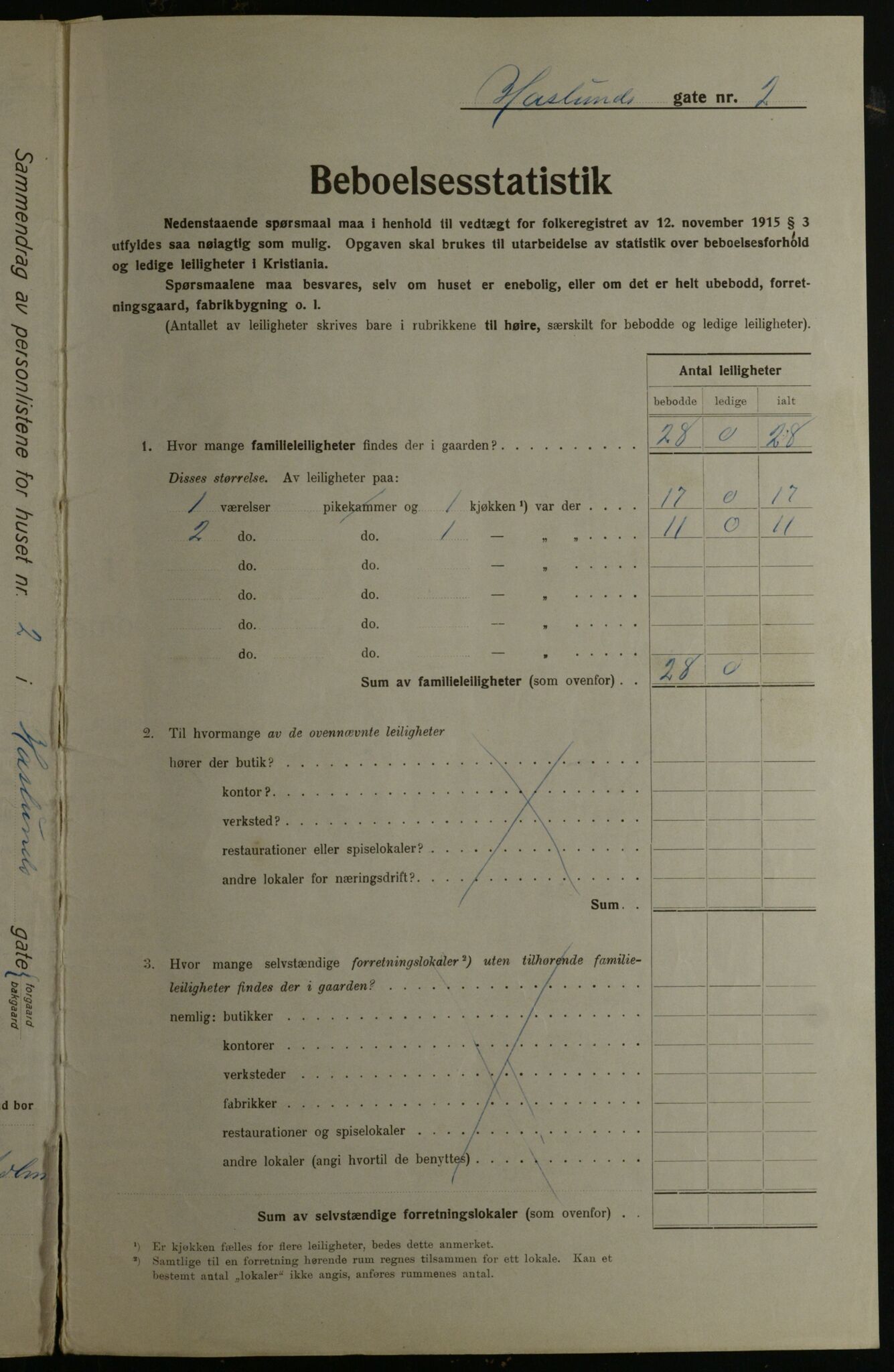 OBA, Municipal Census 1923 for Kristiania, 1923, p. 29981