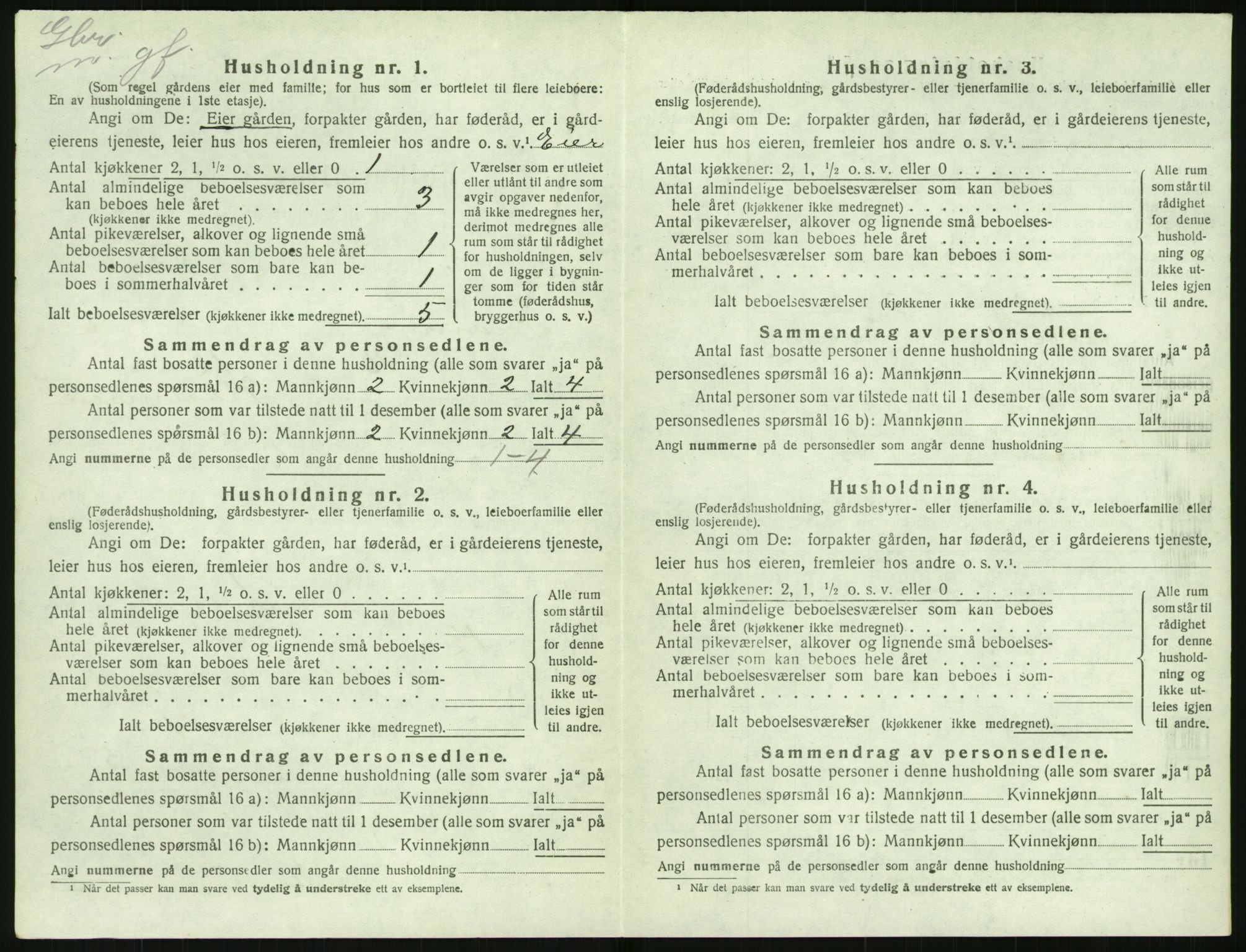 SAK, 1920 census for Tromøy, 1920, p. 774