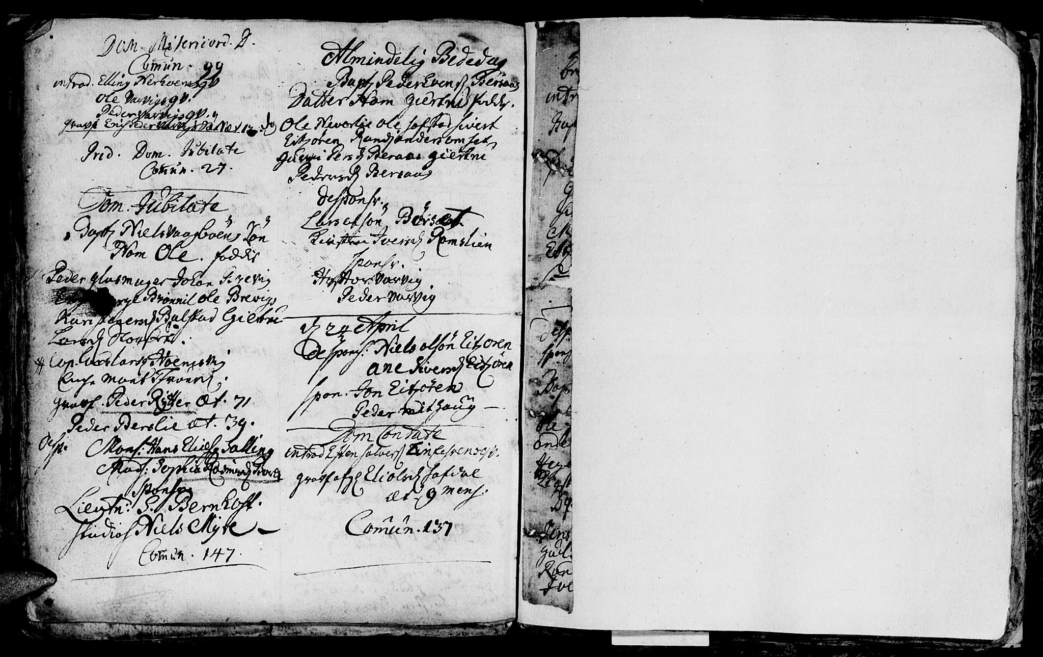 Ministerialprotokoller, klokkerbøker og fødselsregistre - Møre og Romsdal, AV/SAT-A-1454/586/L0977: Parish register (official) no. 586A03, 1706-1731