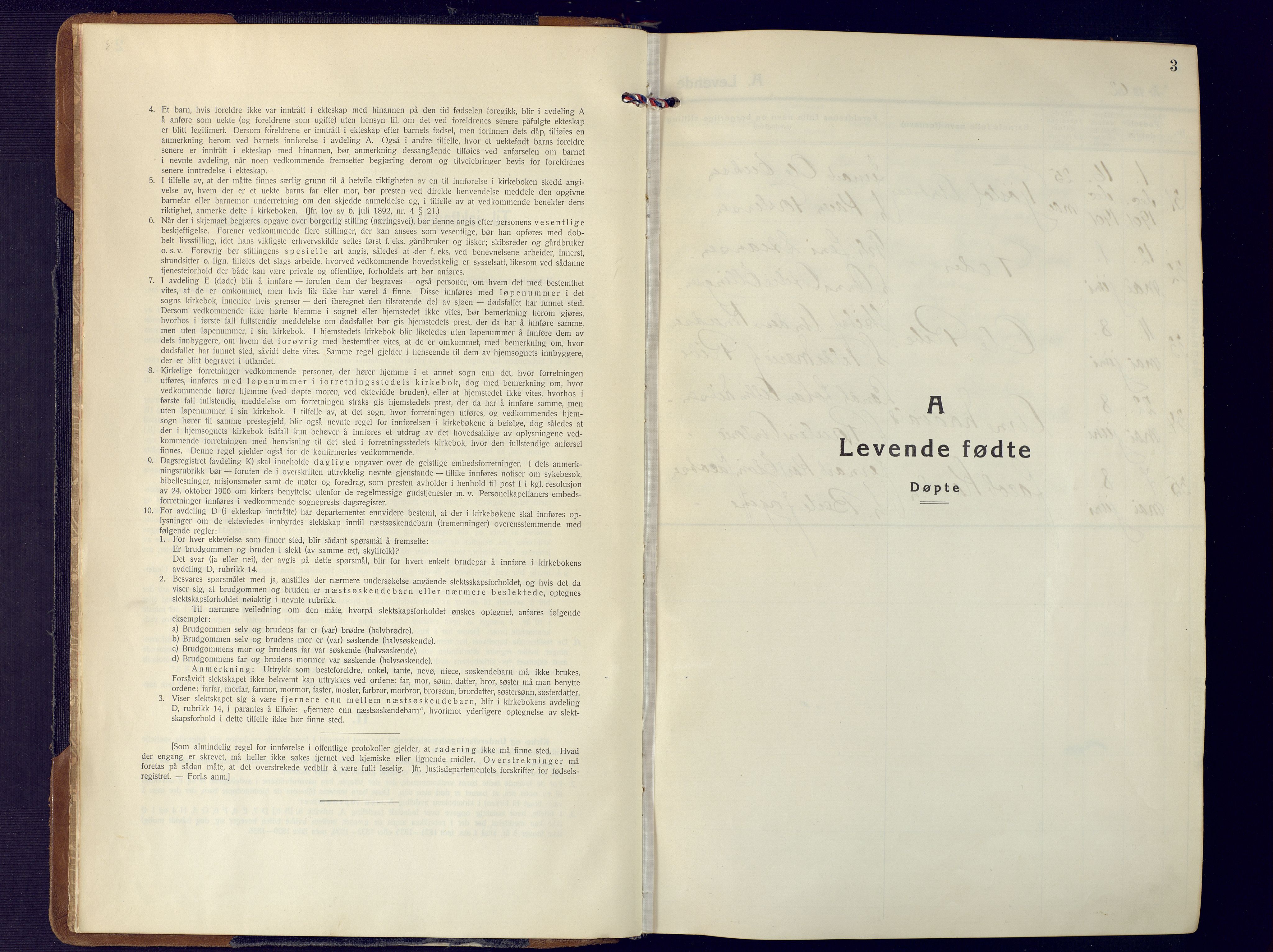 Fjære sokneprestkontor, SAK/1111-0011/F/Fa/L0004: Parish register (official) no. A 4, 1902-1925, p. 3