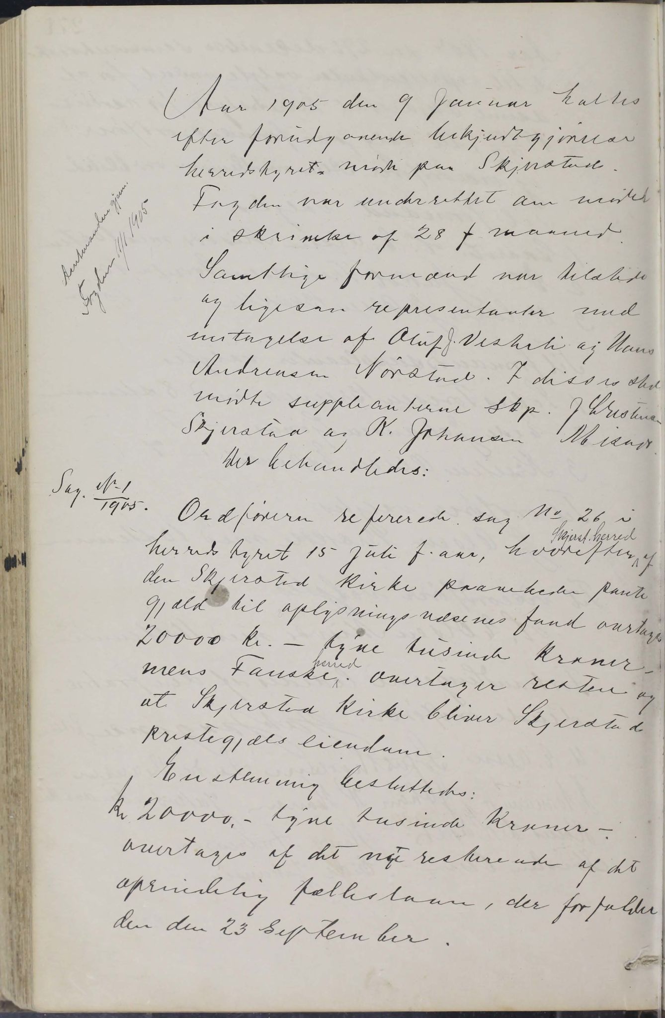 Skjerstad kommune. Formannskap, AIN/K-18421.150/100/L0003: Møtebok for Skjerstad formannskap, 1890-1905, p. 271b