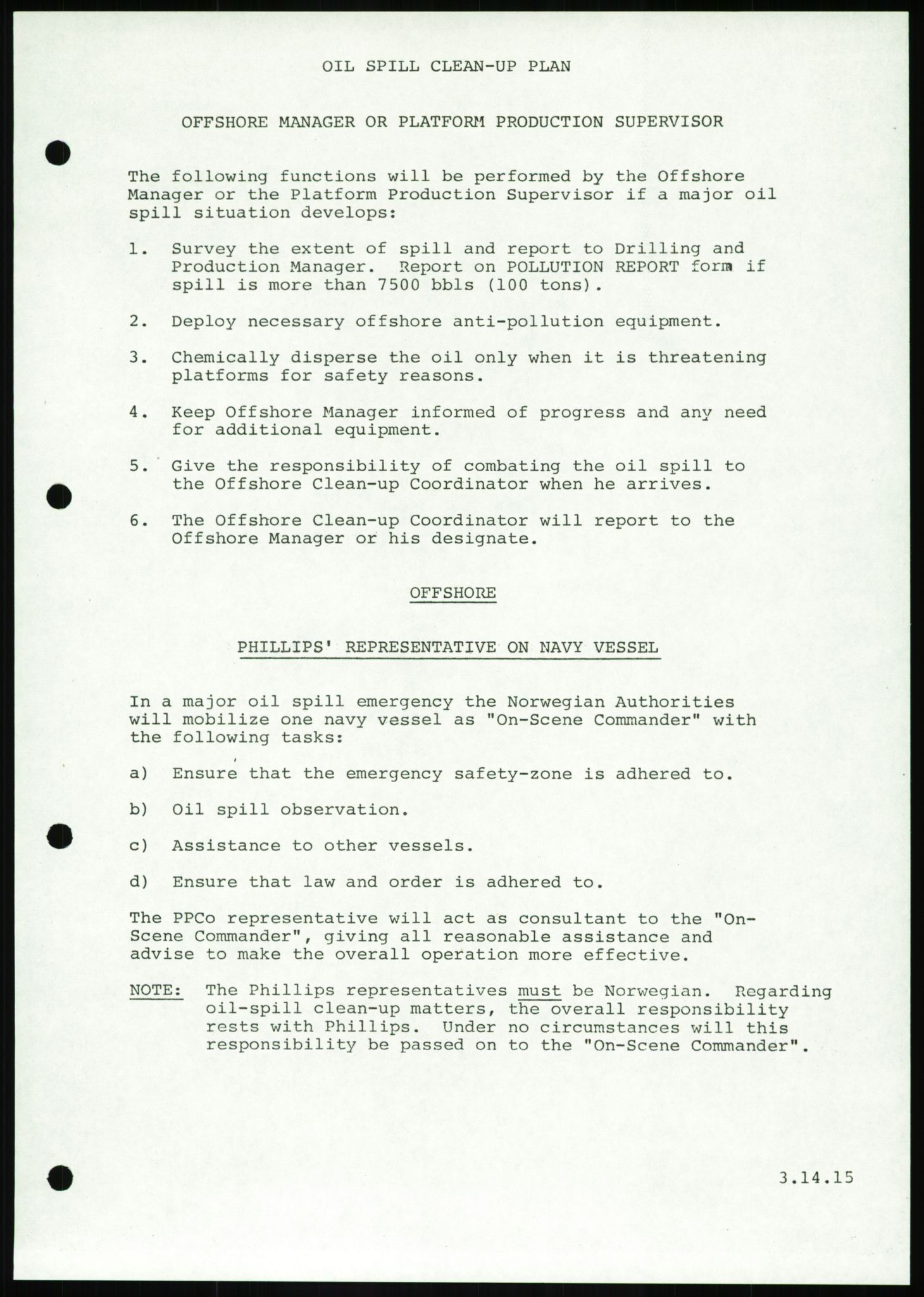 Justisdepartementet, Granskningskommisjonen ved Alexander Kielland-ulykken 27.3.1980, AV/RA-S-1165/D/L0016: O Beredskapsplaner (Doku.liste + O1-O3 av 3), 1980-1981, p. 177