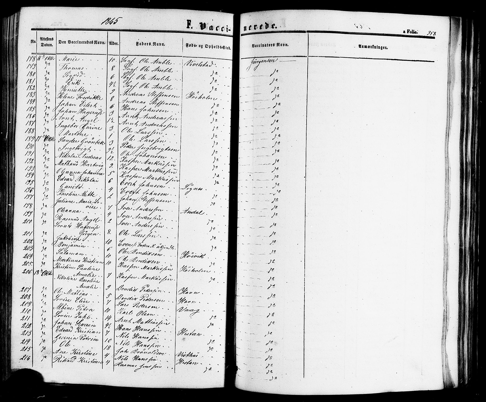 Ministerialprotokoller, klokkerbøker og fødselsregistre - Nordland, AV/SAT-A-1459/817/L0262: Parish register (official) no. 817A03/ 1, 1862-1877, p. 358