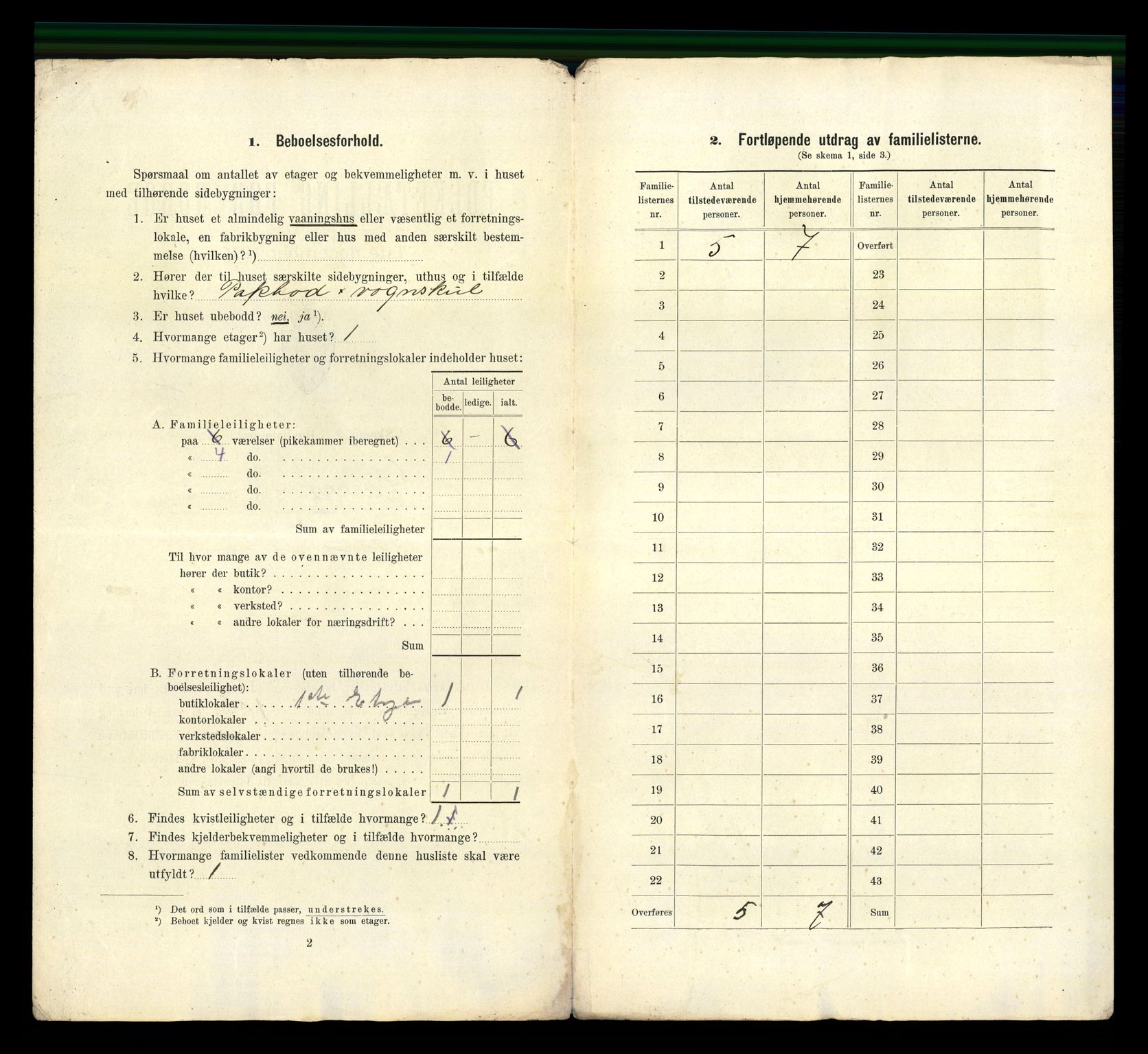 RA, 1910 census for Larvik, 1910, p. 4770