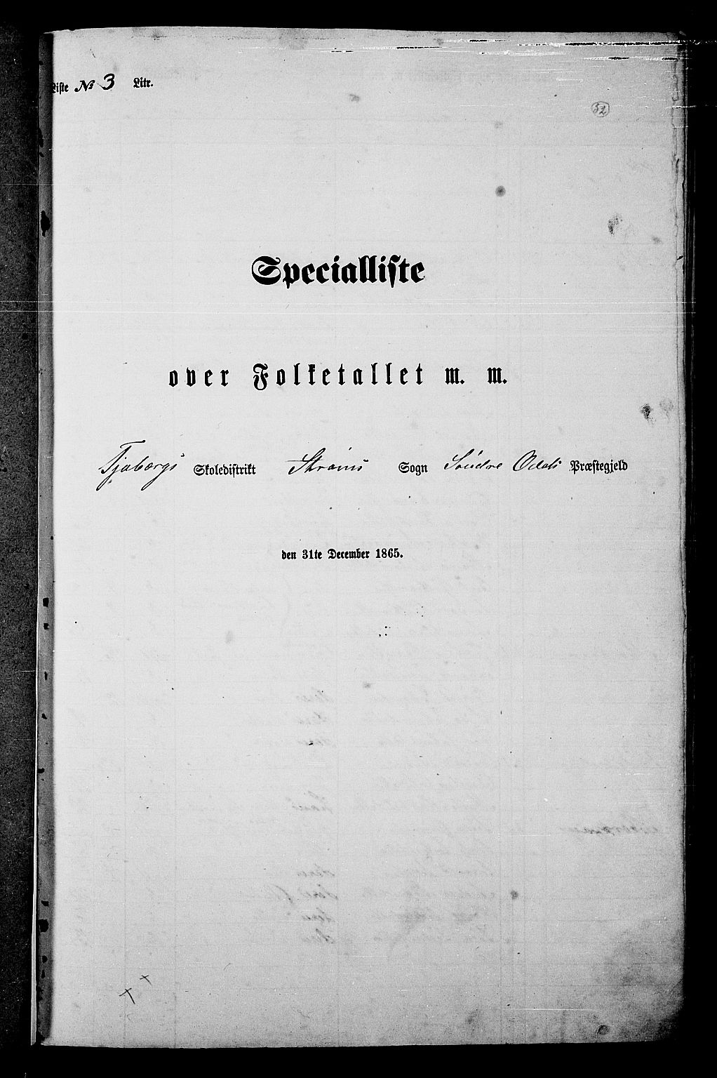 RA, 1865 census for Sør-Odal, 1865, p. 44