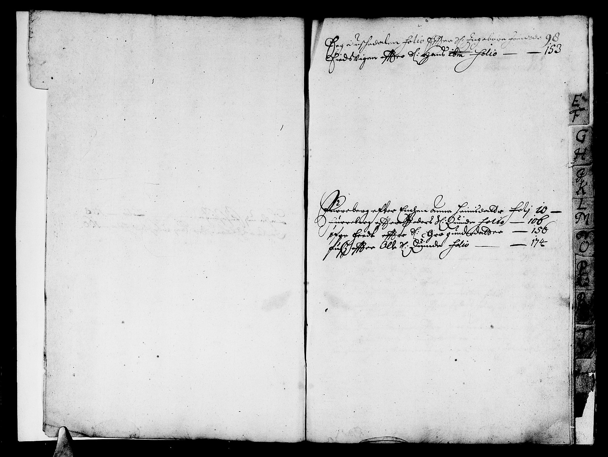 Hardanger og Voss sorenskriveri, AV/SAB-A-2501/4/4A/4Aa/L0001: Skifterettsprotokoll for Rosendals gods, 1698-1710