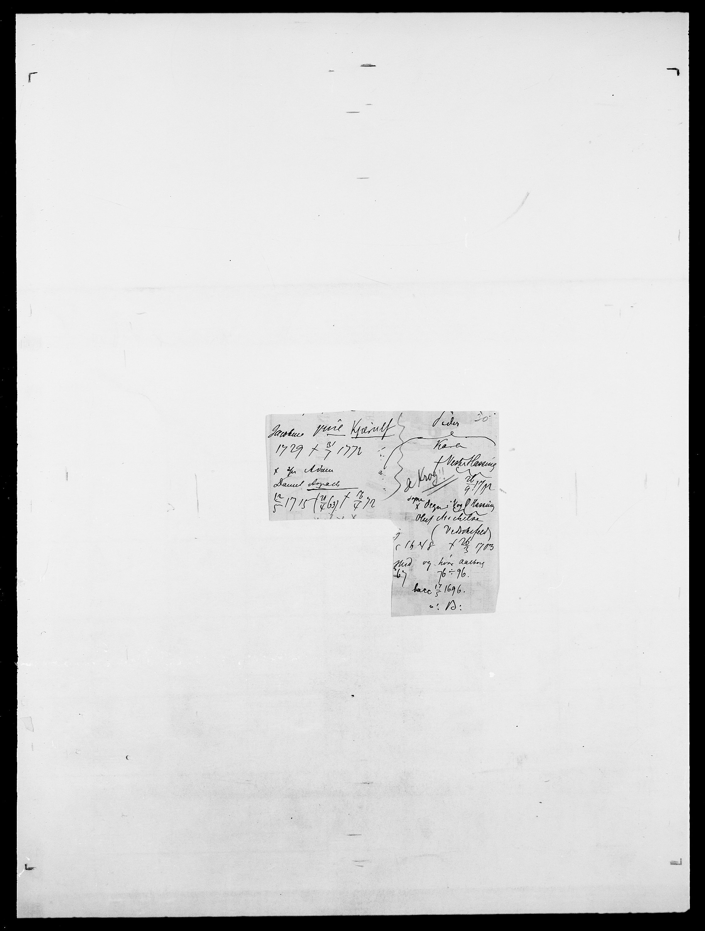 Delgobe, Charles Antoine - samling, SAO/PAO-0038/D/Da/L0020: Irgens - Kjøsterud, p. 812