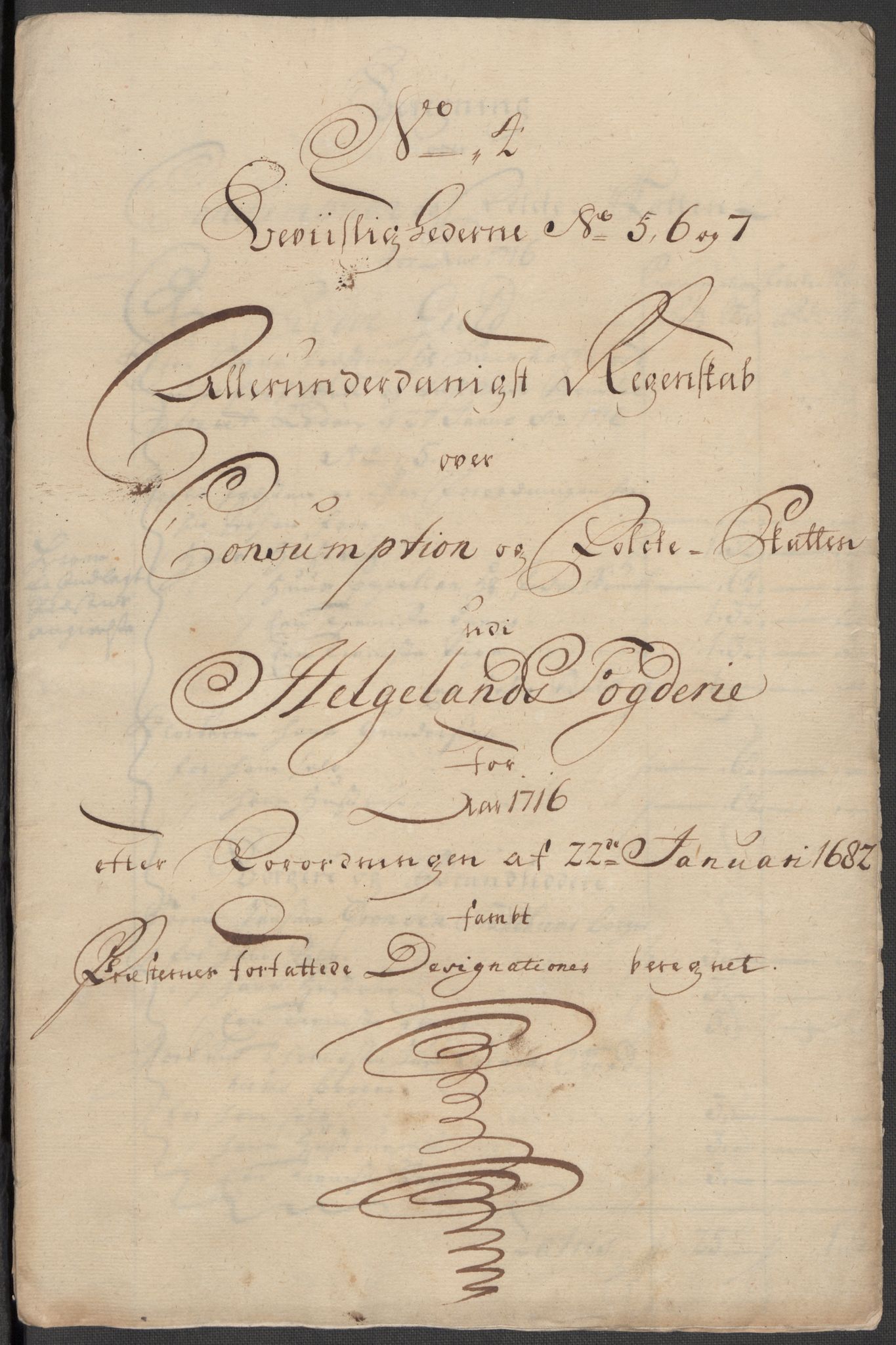 Rentekammeret inntil 1814, Reviderte regnskaper, Fogderegnskap, RA/EA-4092/R65/L4514: Fogderegnskap Helgeland, 1716, p. 122