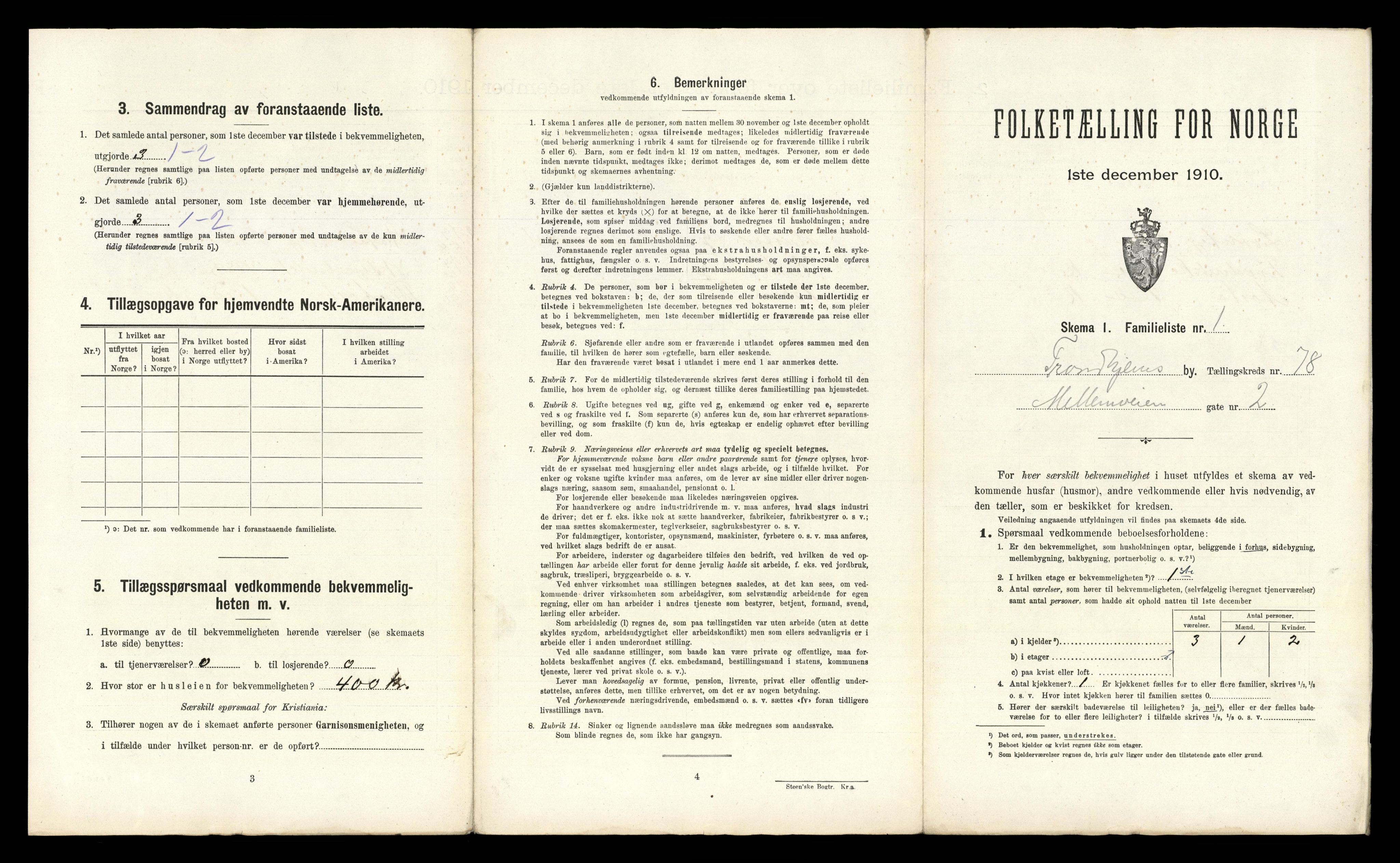 RA, 1910 census for Trondheim, 1910, p. 23635