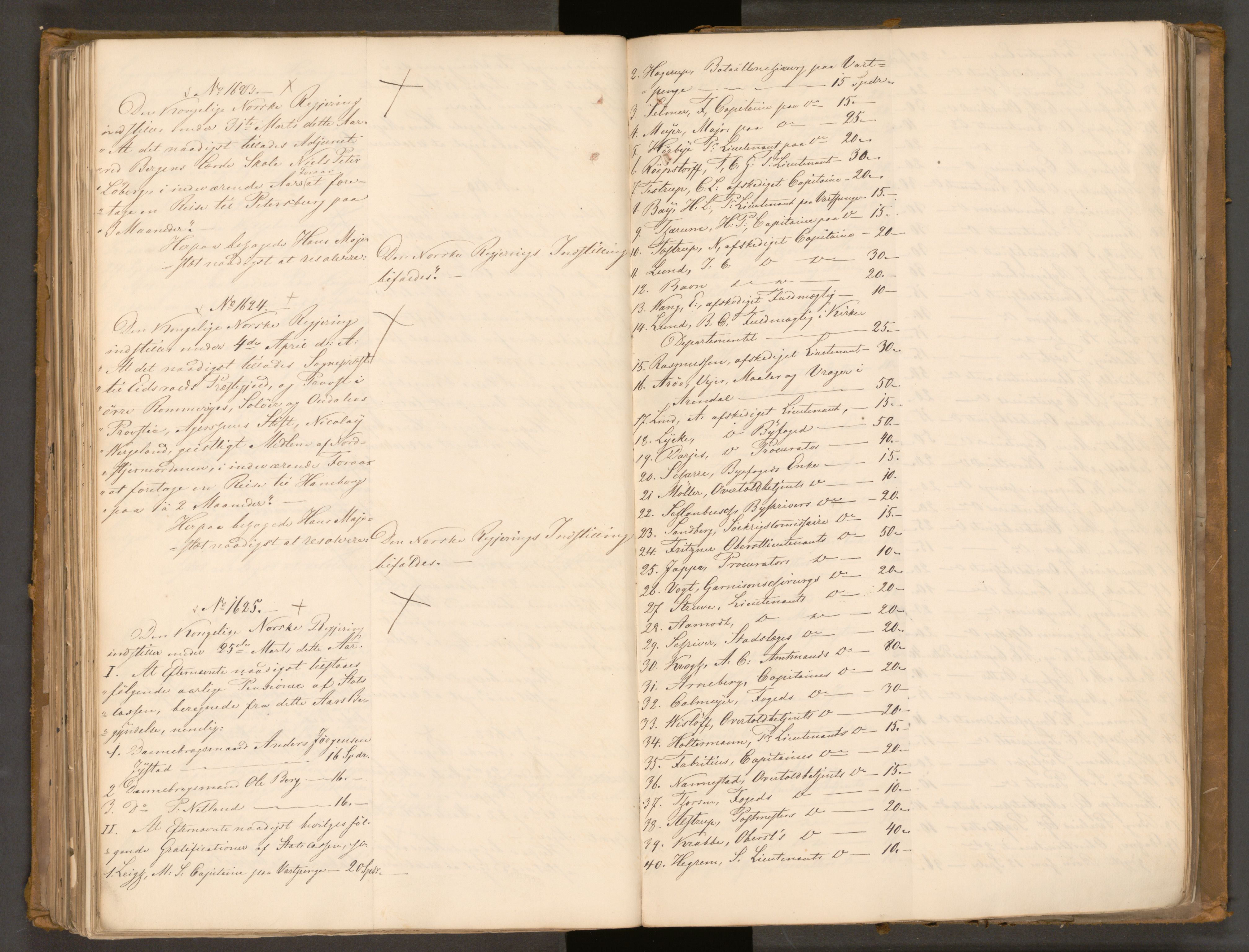 Statsrådssekretariatet, AV/RA-S-1001/A/Ab/L0044: Kgl. res. nr. 1193-1948, 1. halvår, 1837