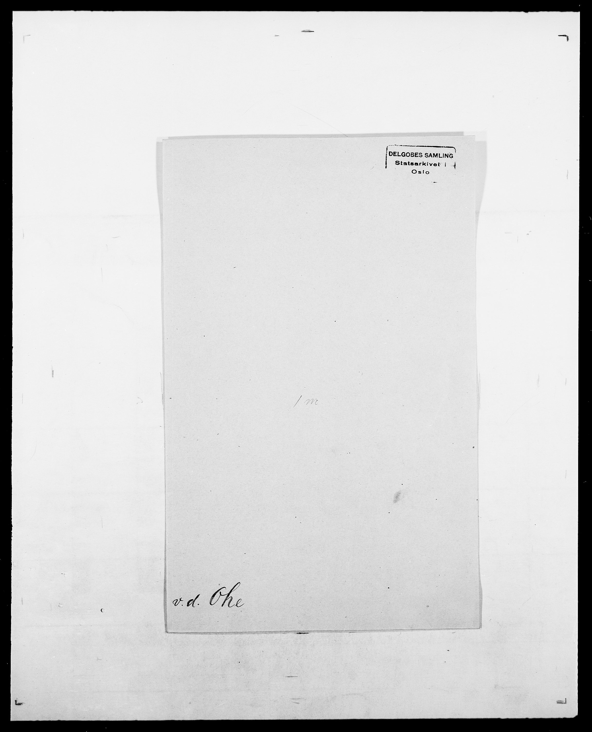 Delgobe, Charles Antoine - samling, SAO/PAO-0038/D/Da/L0029: Obel - Oxholm, p. 58