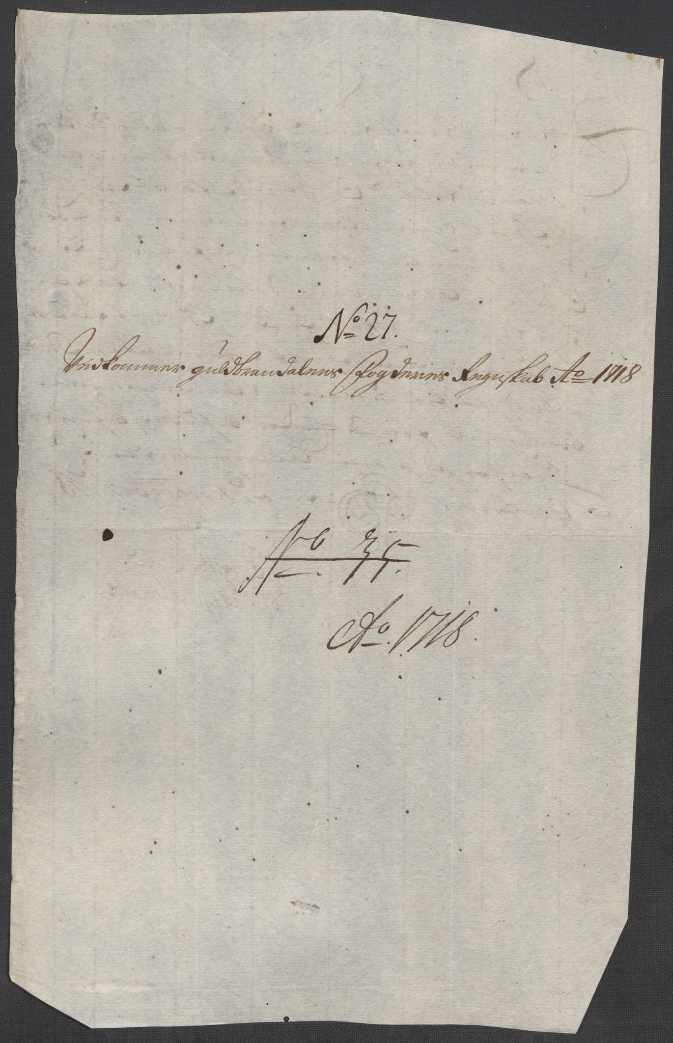 Rentekammeret inntil 1814, Reviderte regnskaper, Fogderegnskap, AV/RA-EA-4092/R17/L1188: Fogderegnskap Gudbrandsdal, 1718, p. 164