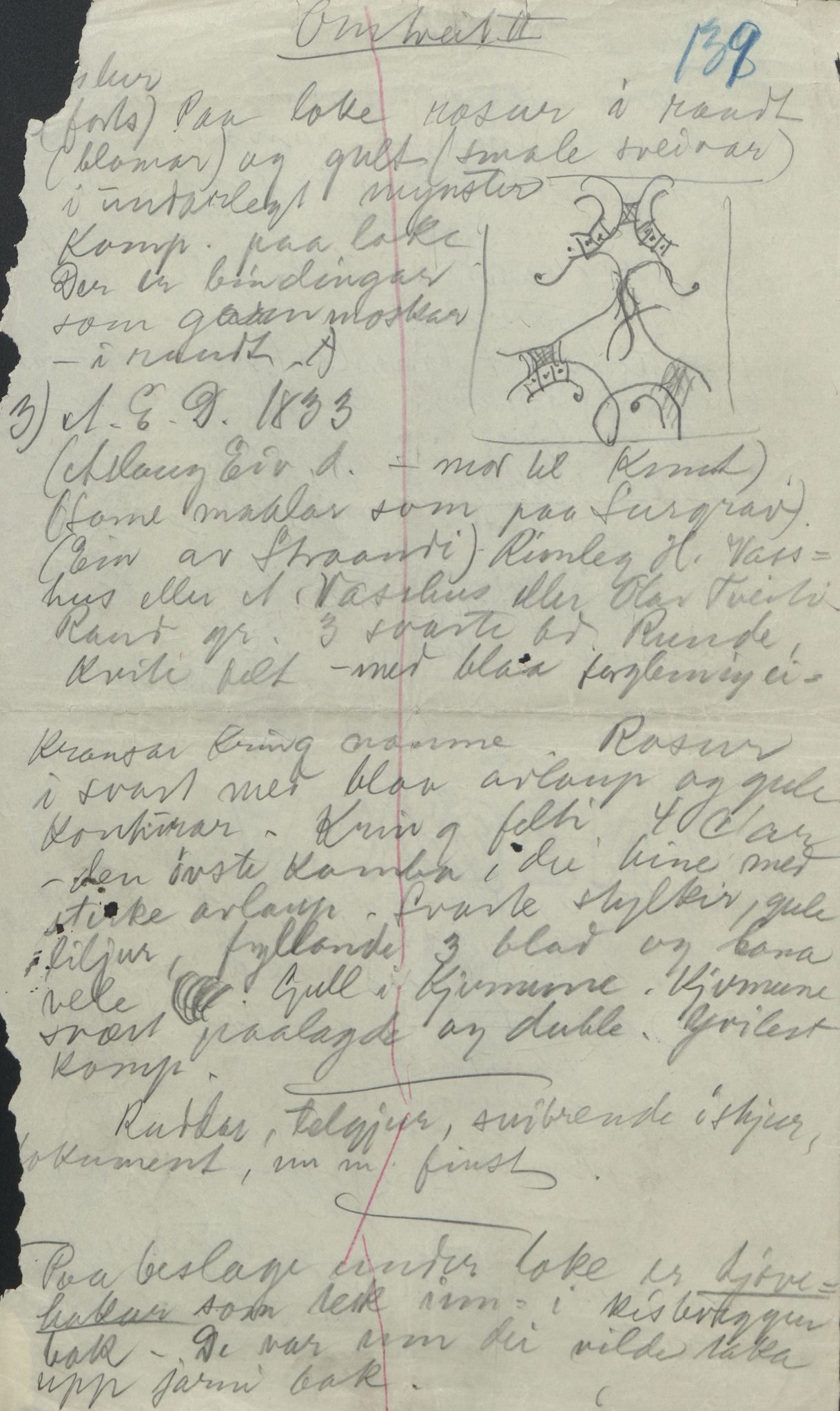 Rikard Berge, TEMU/TGM-A-1003/F/L0004/0051: 101-159 / 154 Grungedal, Vinje o.a. Sondre dreparen. Ætteliste, 1903-1906, p. 139