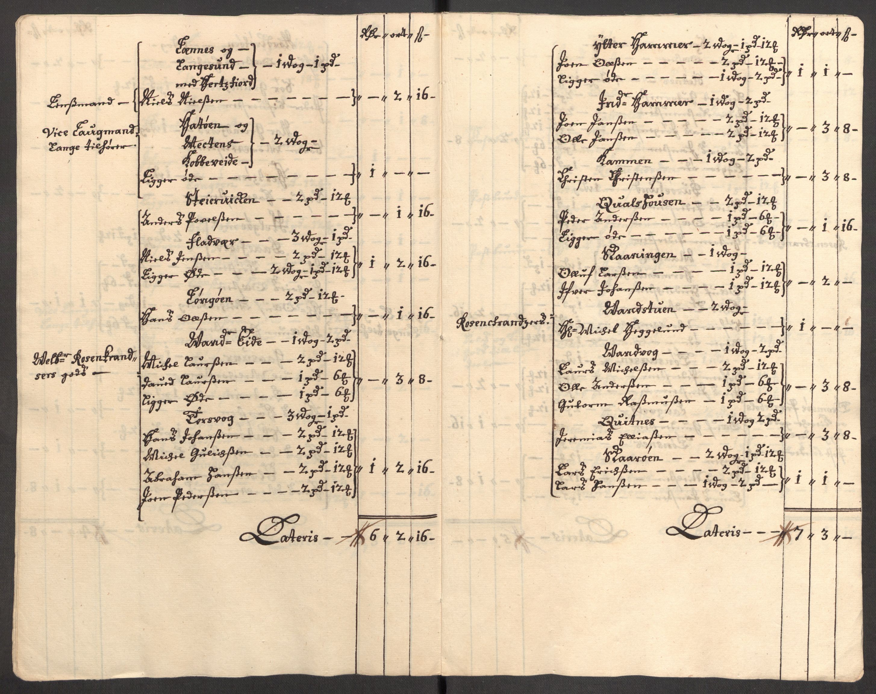 Rentekammeret inntil 1814, Reviderte regnskaper, Fogderegnskap, AV/RA-EA-4092/R68/L4756: Fogderegnskap Senja og Troms, 1705-1707, p. 138